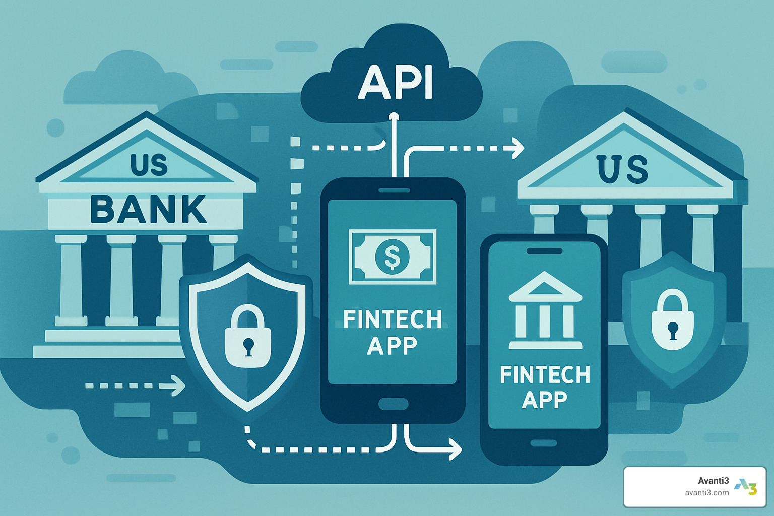 open banking API connections - fintech integration services