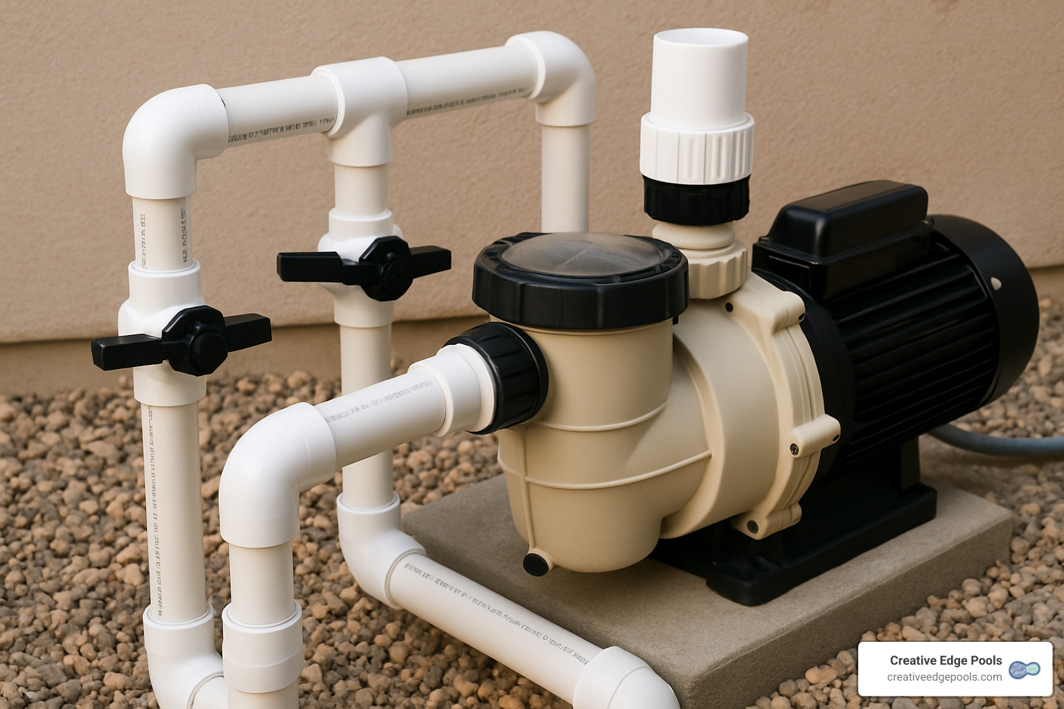 pump and valve manifold for pool waterfall - Pool Waterfalls Installation