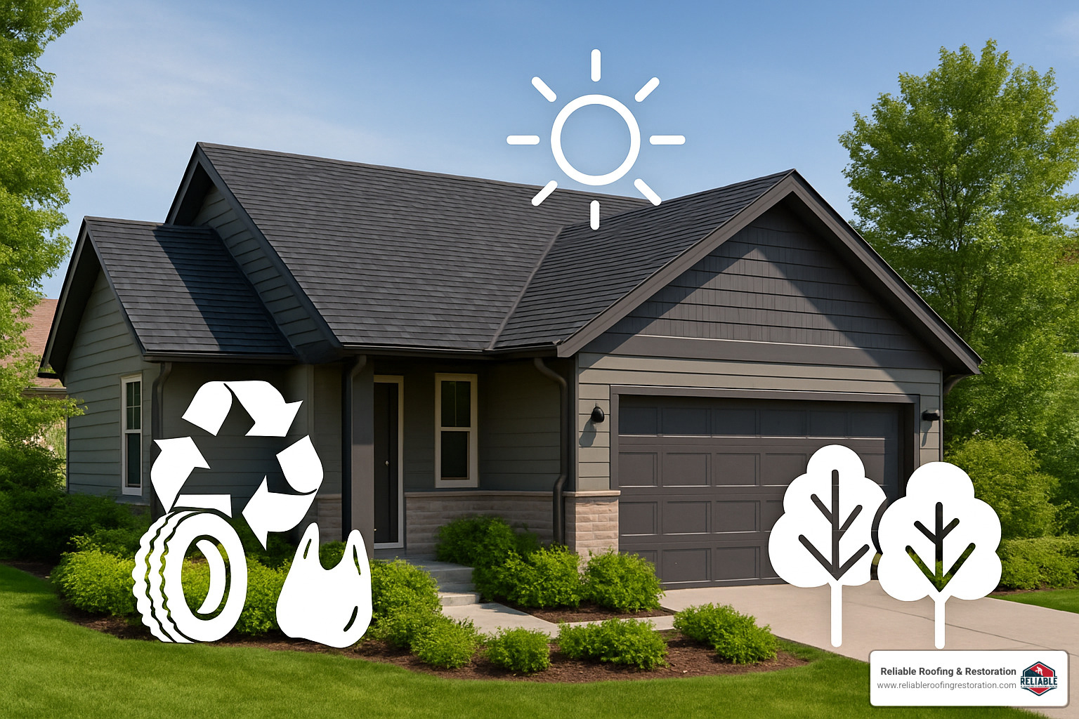 Environmental benefits of sustainable roofing materials - High quality roof shingles