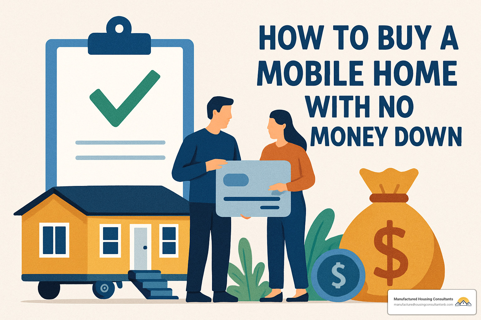 signed rent-to-own agreement documents - how to buy a mobile home with no money down
