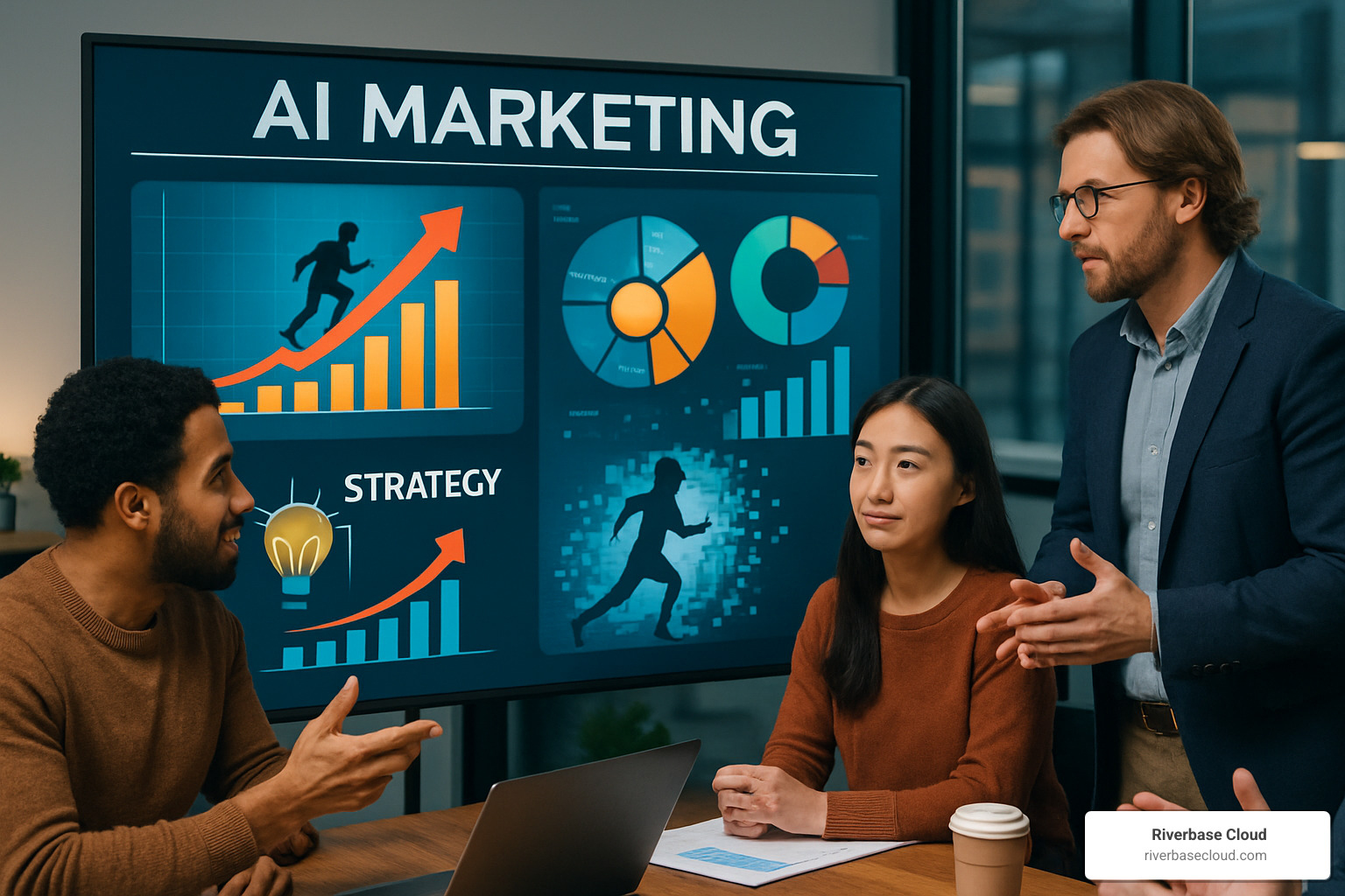 suggest another similar image about Overcoming Challenges in AI Marketing Strategies - AI marketing strategies