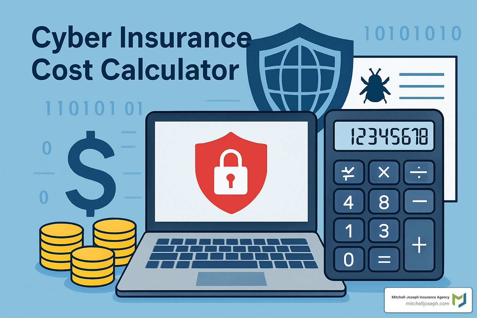 calculator dashboard interface - Cyber insurance cost calculator