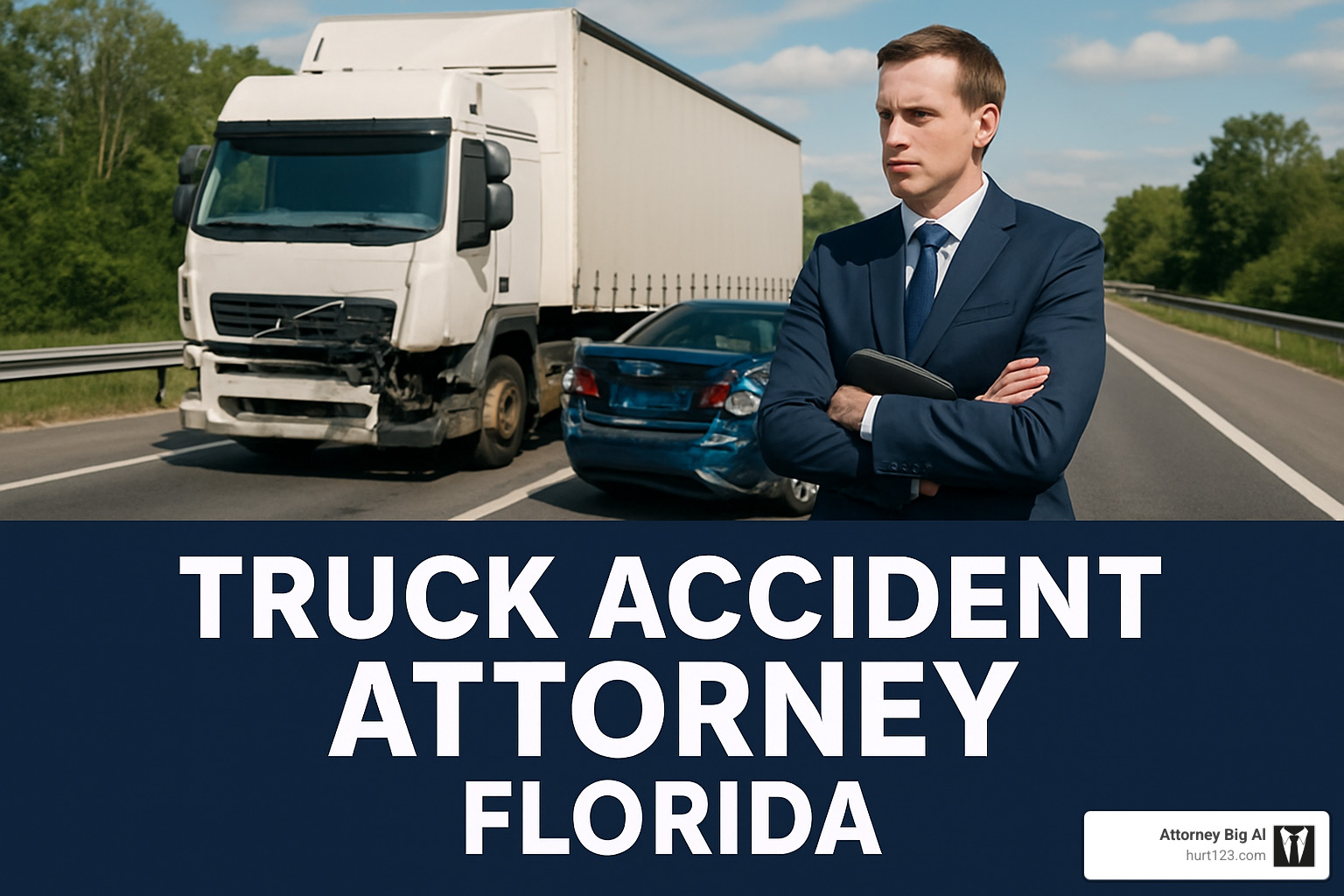 evidence collection diagram at truck accident scene - truck accident attorney florida