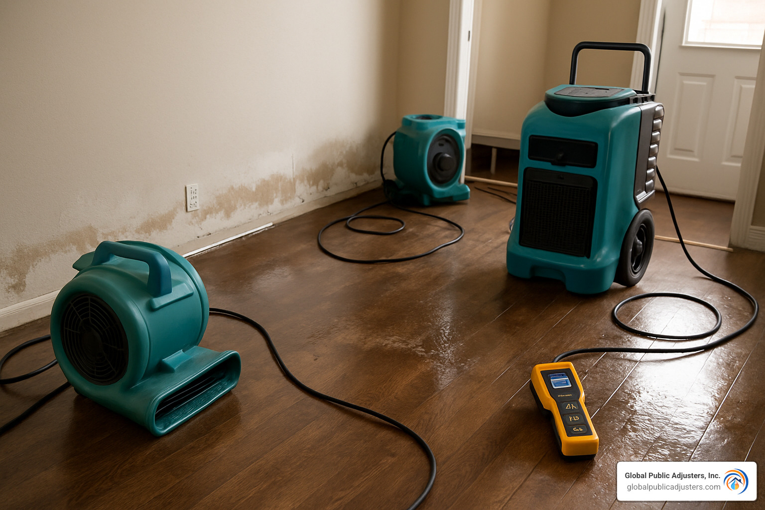 water damage restoration equipment - mold and water damage repair
