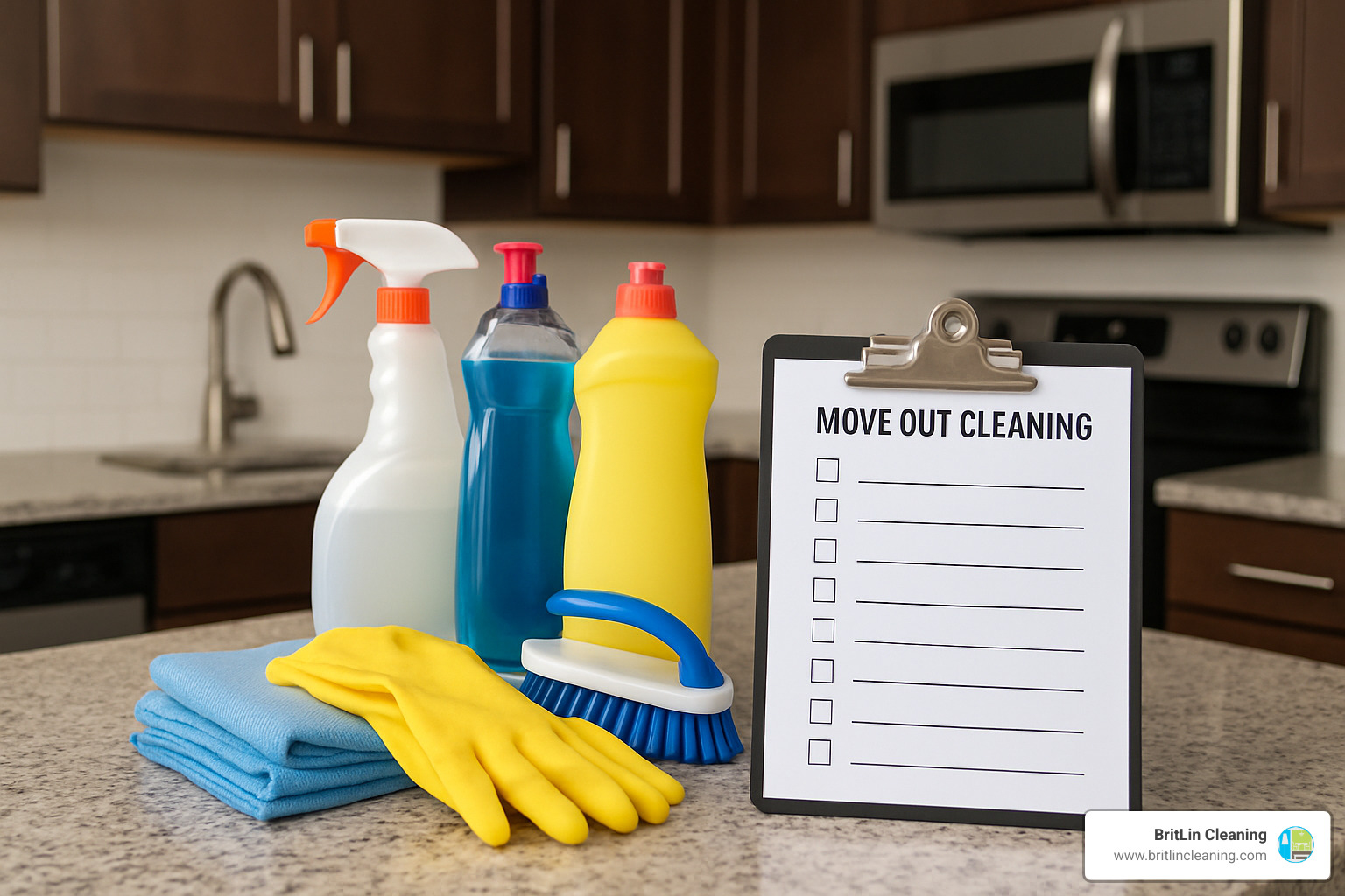 Move out cleaning supplies and checklist - move out cleaning quote