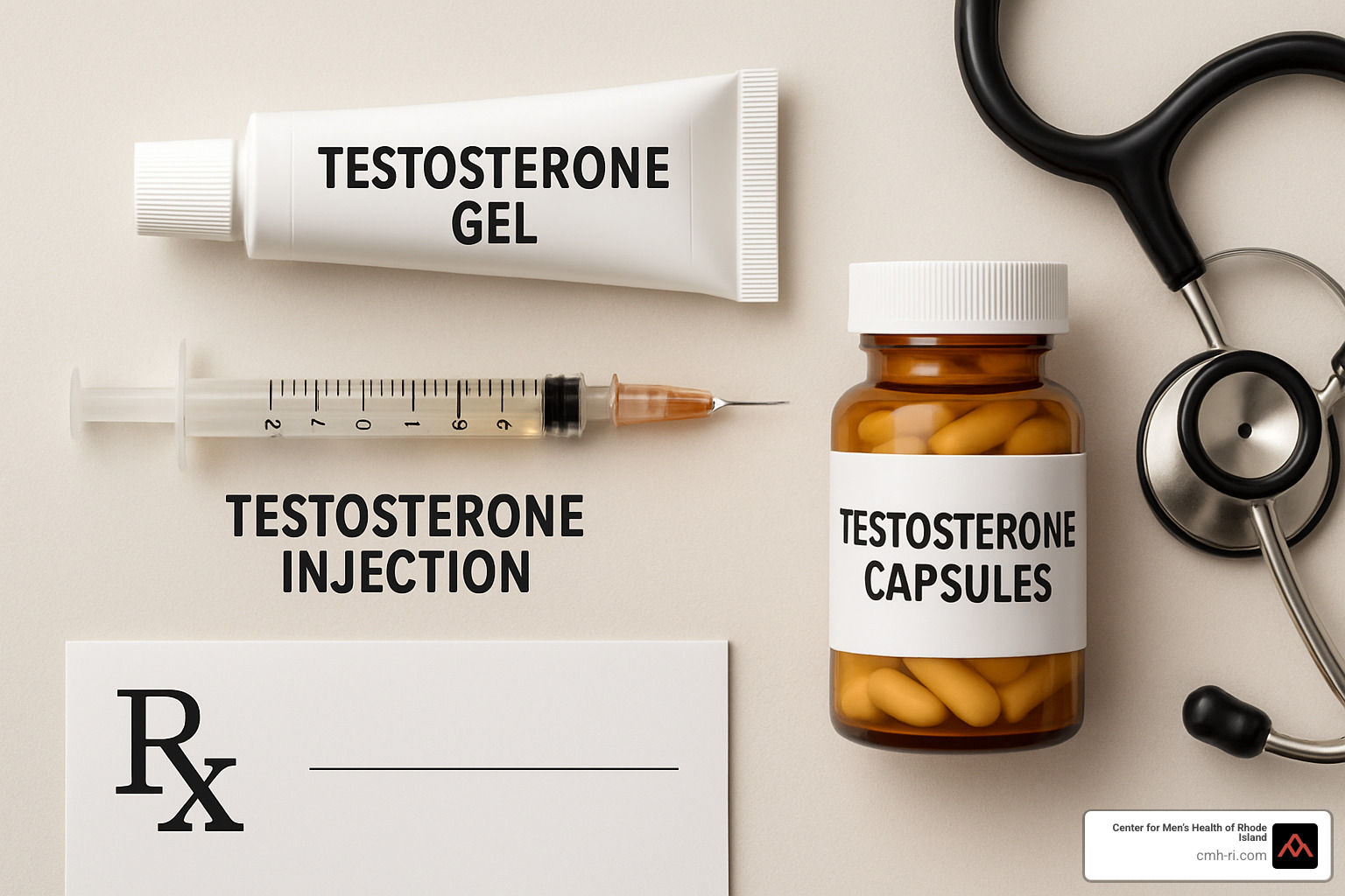 delivery options for testosterone therapy - trt therapy