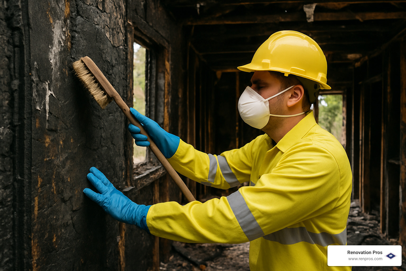 Restoration specialists carefully packing and cataloging personal belongings for off-site cleaning and restoration - fire damage recovery services