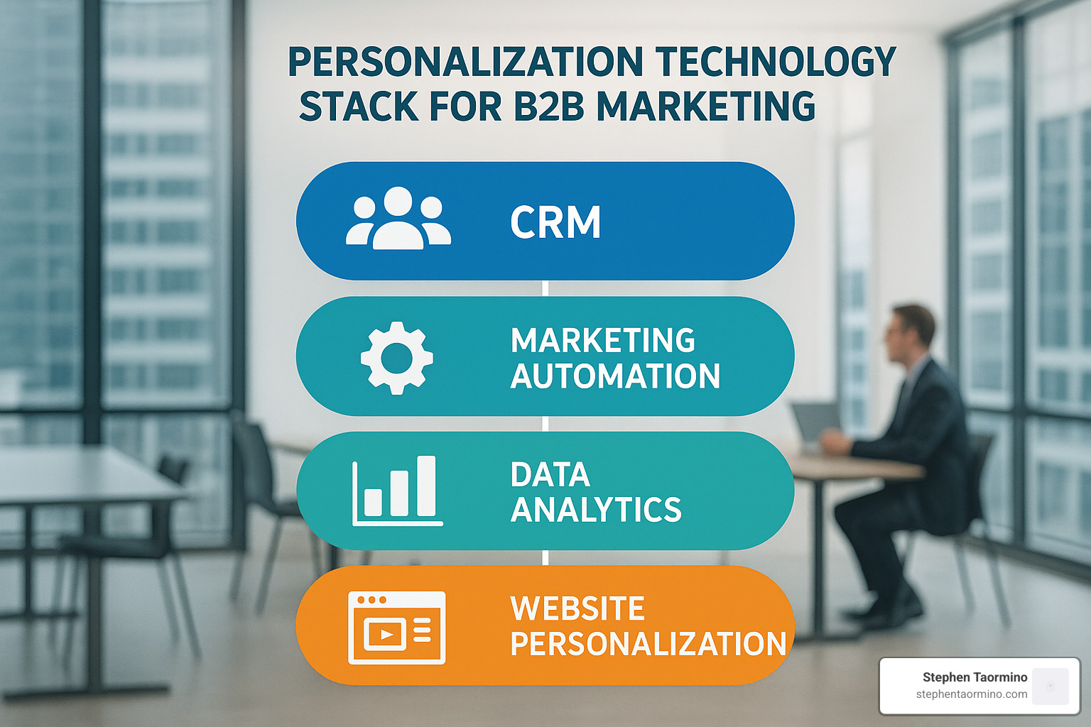 personalization technology stack - b2b marketing strategies to optimize sales conversions