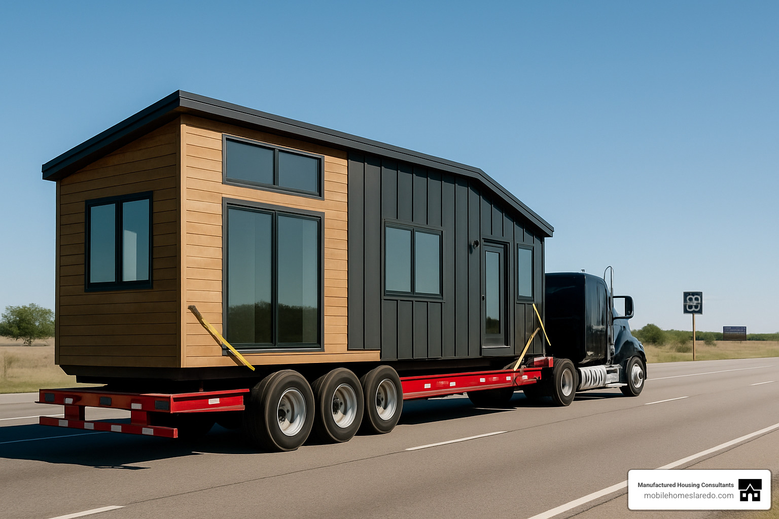 tiny home on lowboy trailer - mobile home relocation services tiny home on lowboy trailer - mobile home relocation services