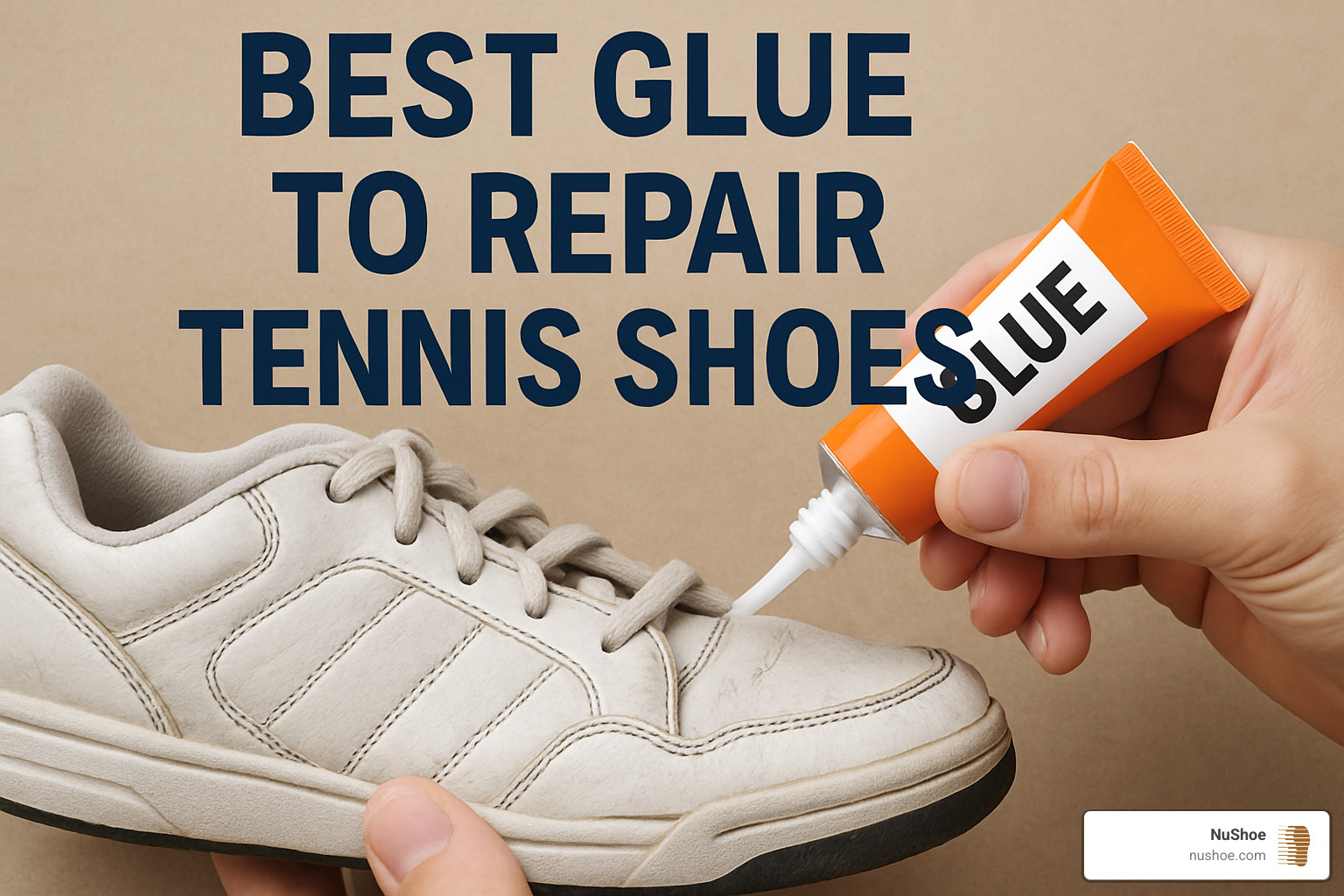 flex test on glued tennis shoe sole - what is the best glue to repair tennis shoes