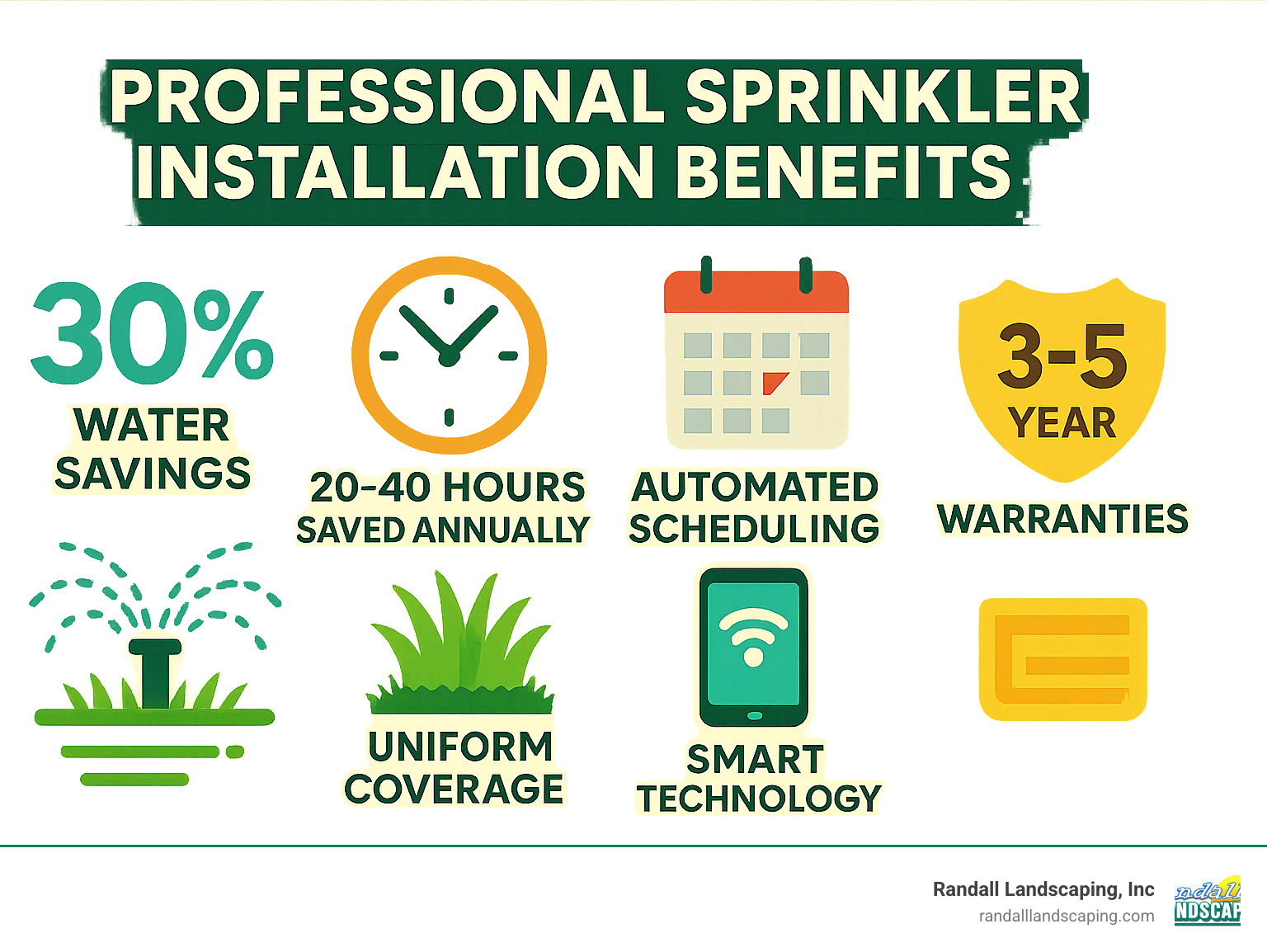 Professional Sprinkler Installation: Top 3 Powerful Benefits 2025