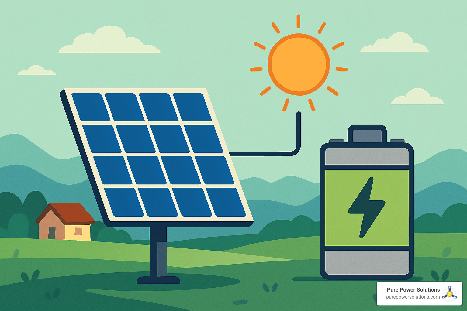 battery maintenance checklist showing monthly, quarterly, and annual inspection items - solar power with battery storage to make electricity off-grid