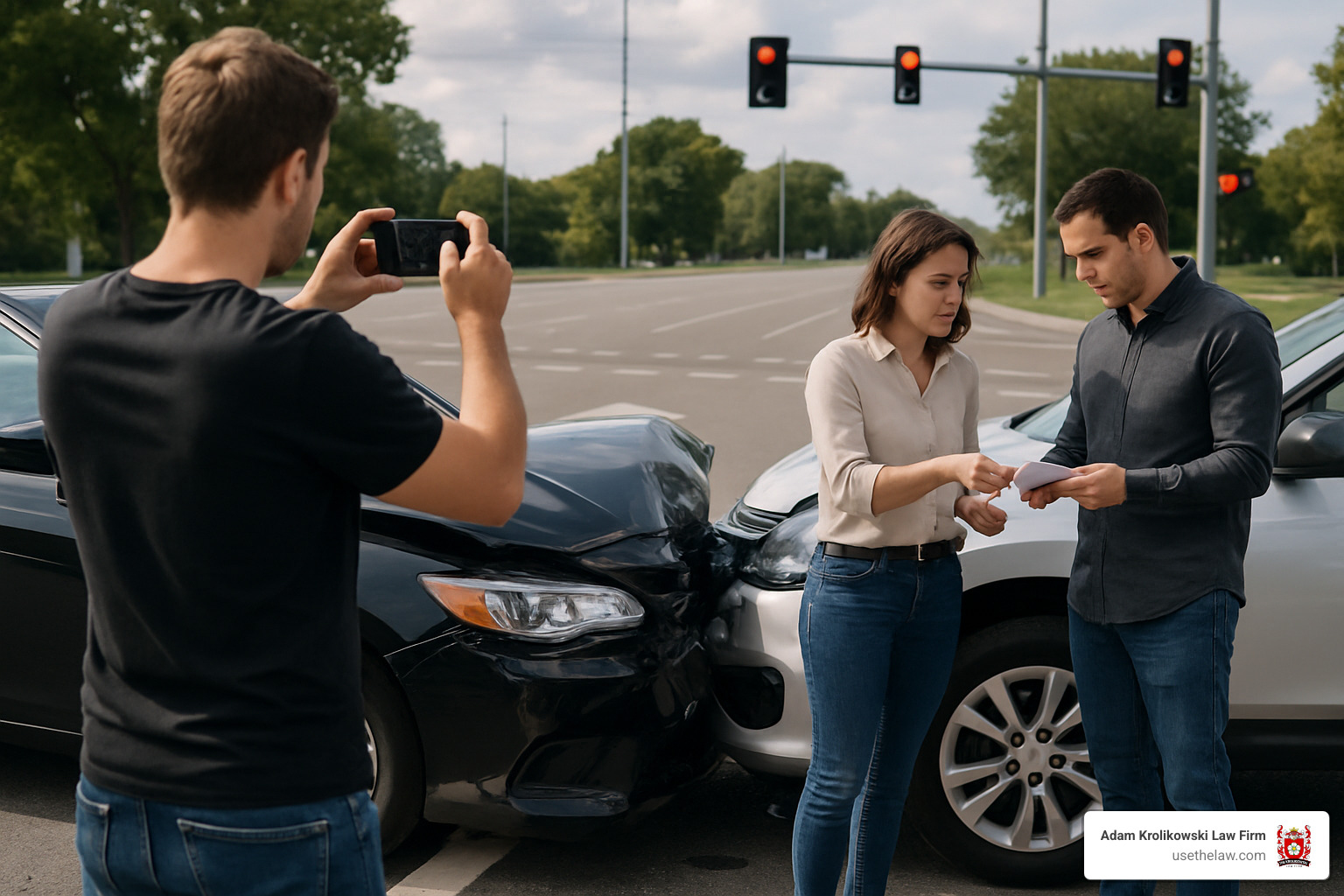accident scene documentation - lyft accident lawyer