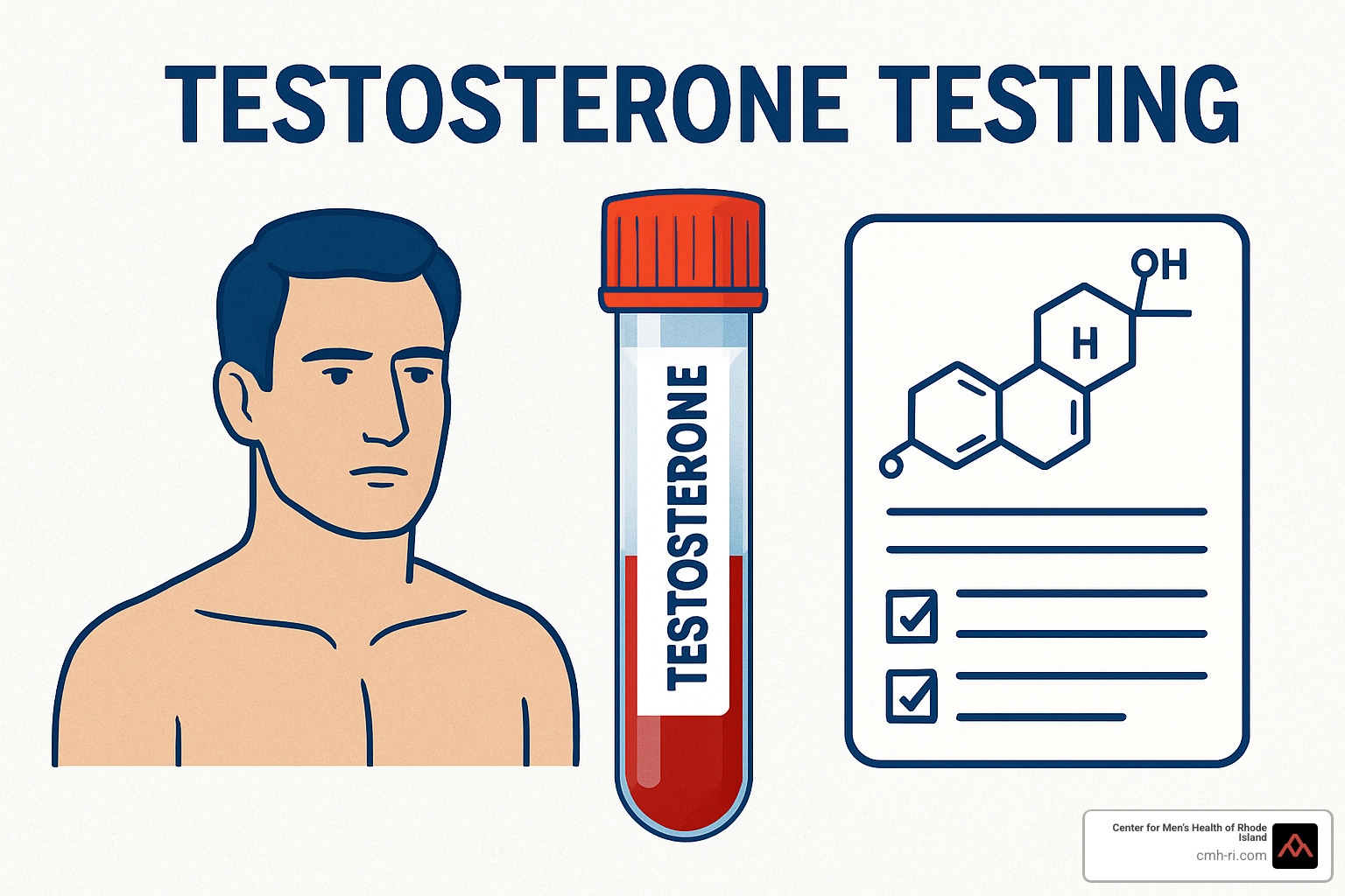 doctor consulting with patient about testosterone results - testosterone testing