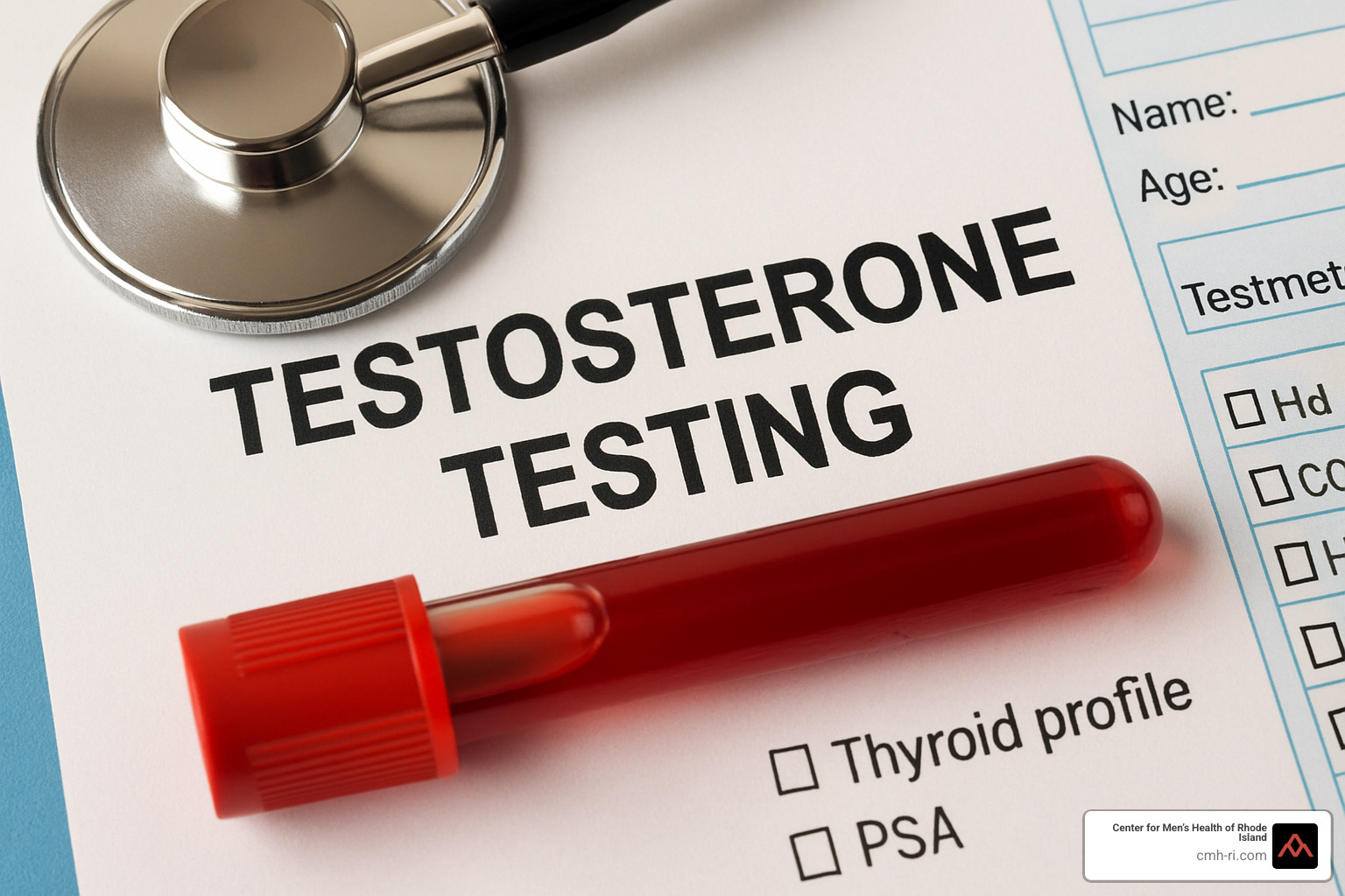 testosterone testing consultation - testosterone testing