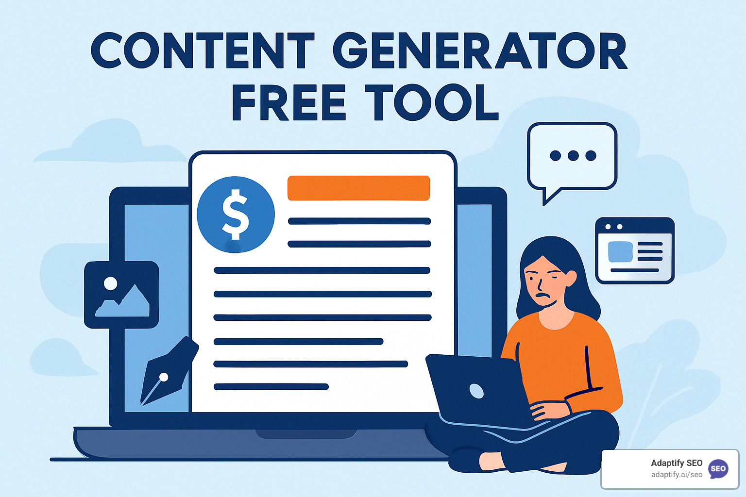 dashboard screenshots showing various AI content generation tools - content generator free tool