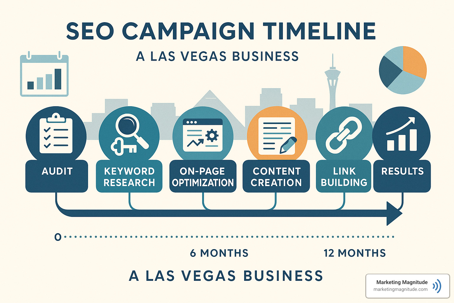 SEO campaign timeline showing phases from audit to results over 12 months - internet marketing seo services las vegas SEO campaign timeline showing phases from audit to results over 12 months - internet marketing seo services las vegas