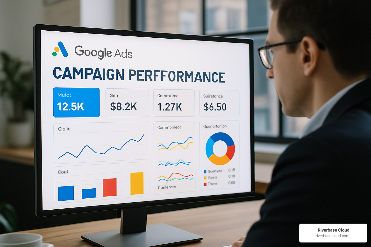 generate a similar image - Google Ads management service