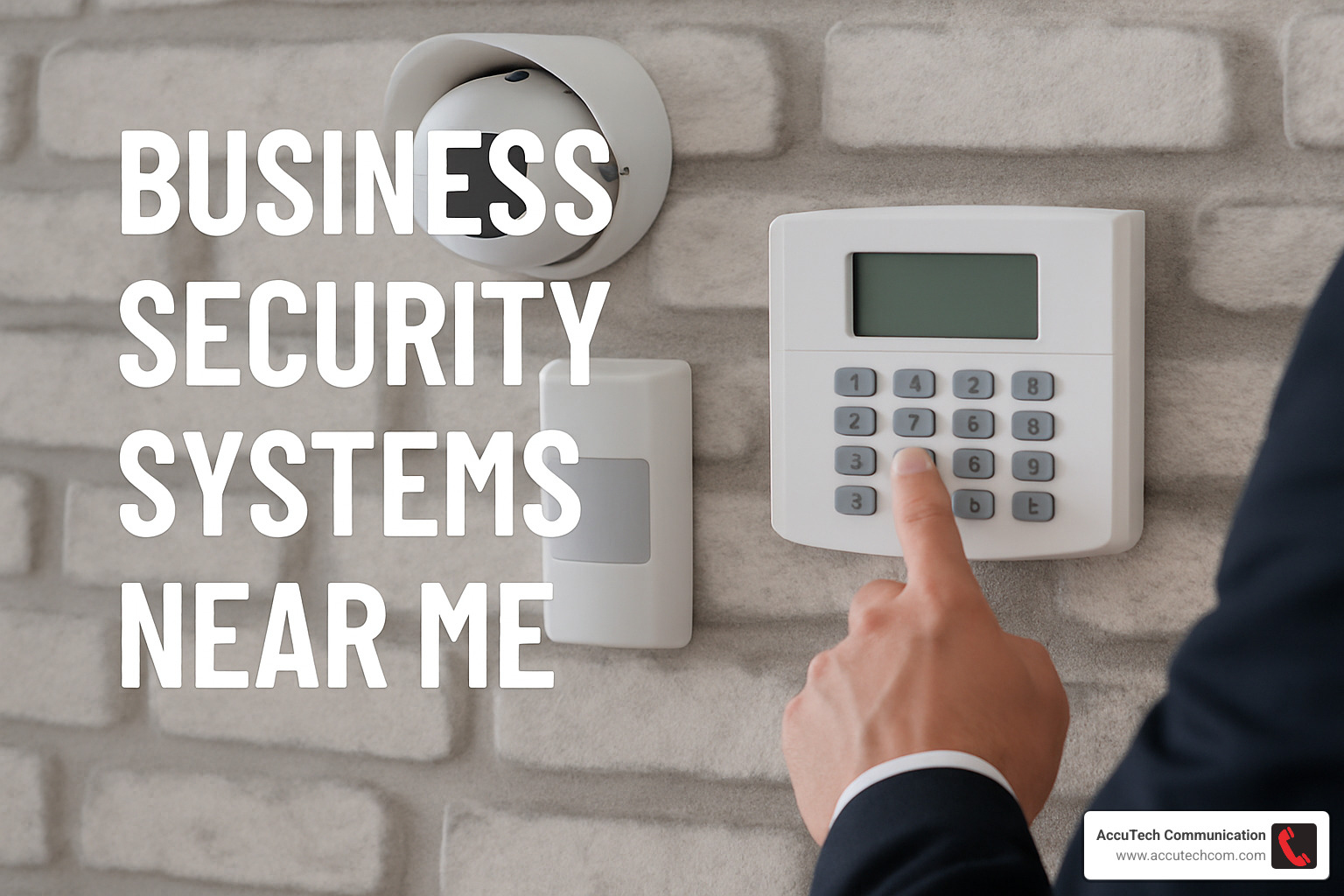security system components - business security systems near me