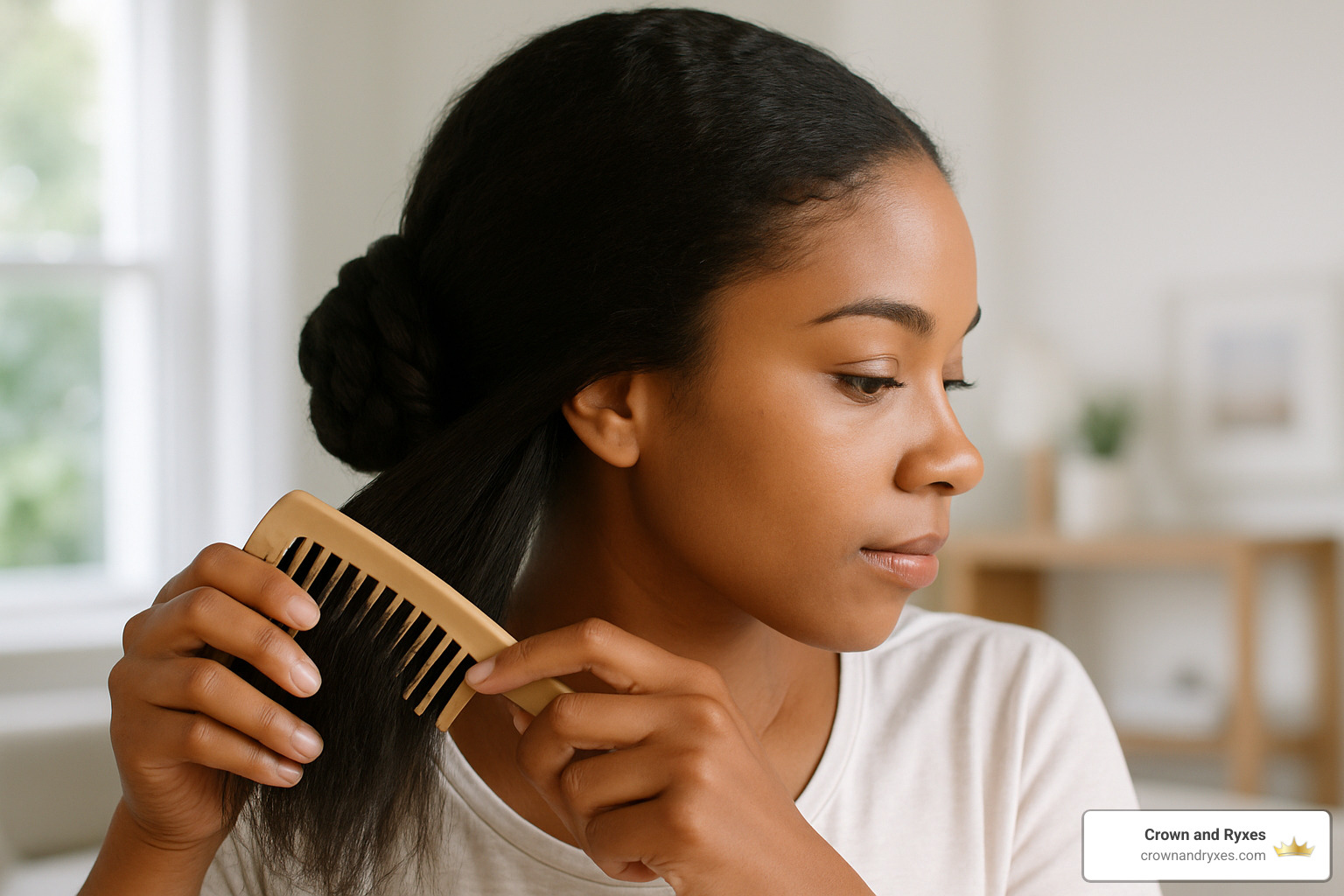 protective hairstyling - bald spot