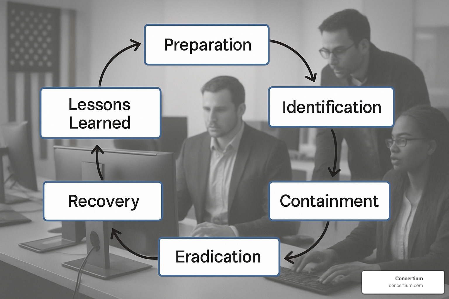 incident response process flow diagram - incident response and computer forensics