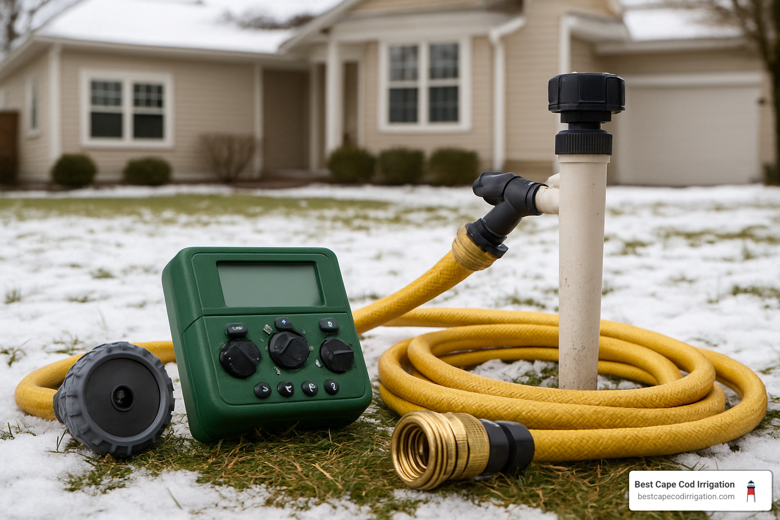 winter sprinkler system maintenance - lawn sprinkler systems