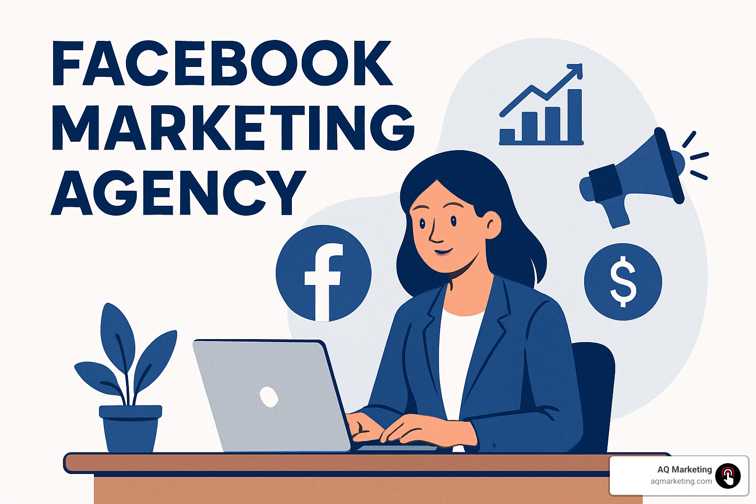 Business owner reviewing agency portfolios - Facebook Marketing Agency