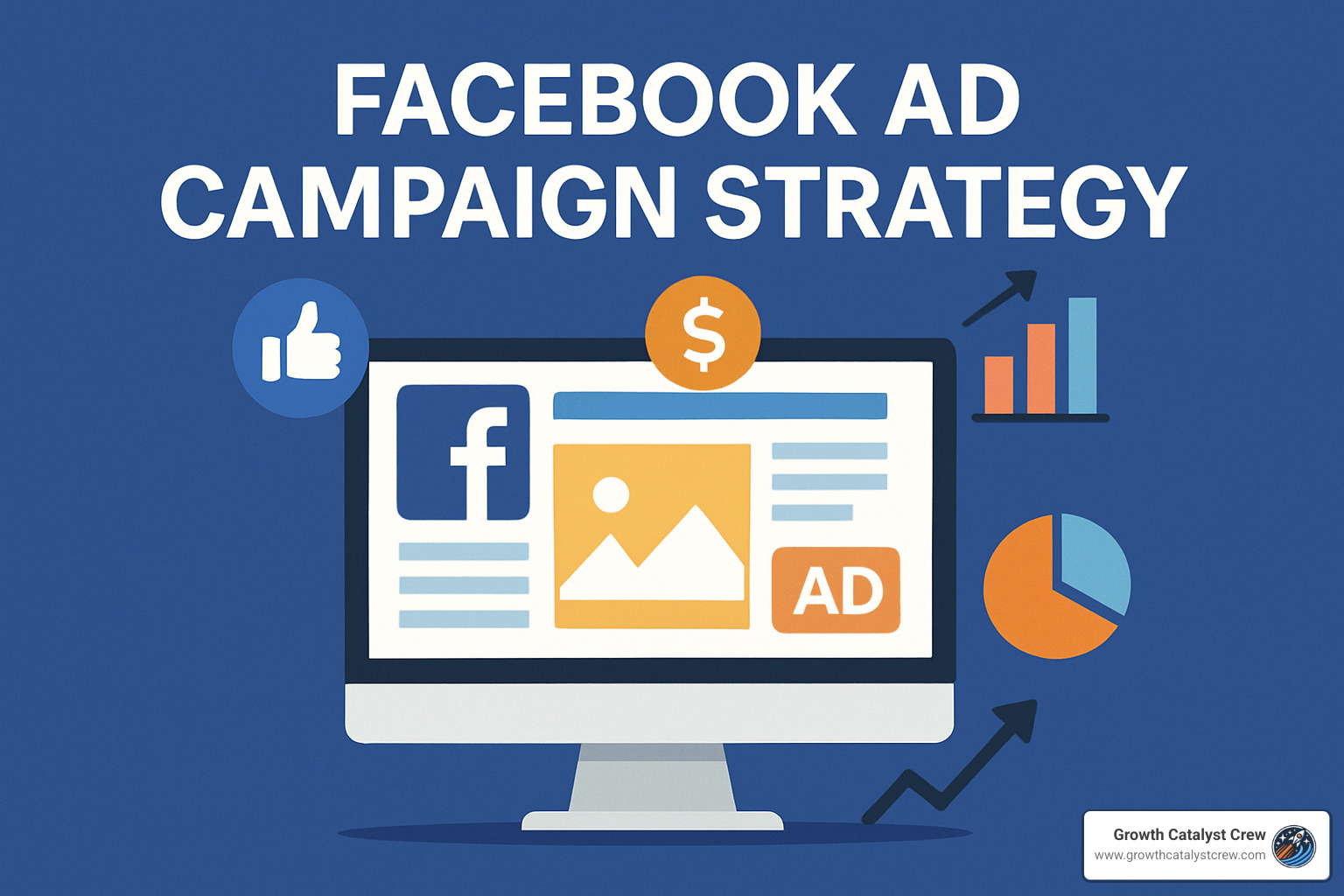 Analytics dashboard showing key Facebook ad performance metrics including CTR, CPA, ROAS, and conversion tracking across multiple campaigns - facebook ad campaign strategy