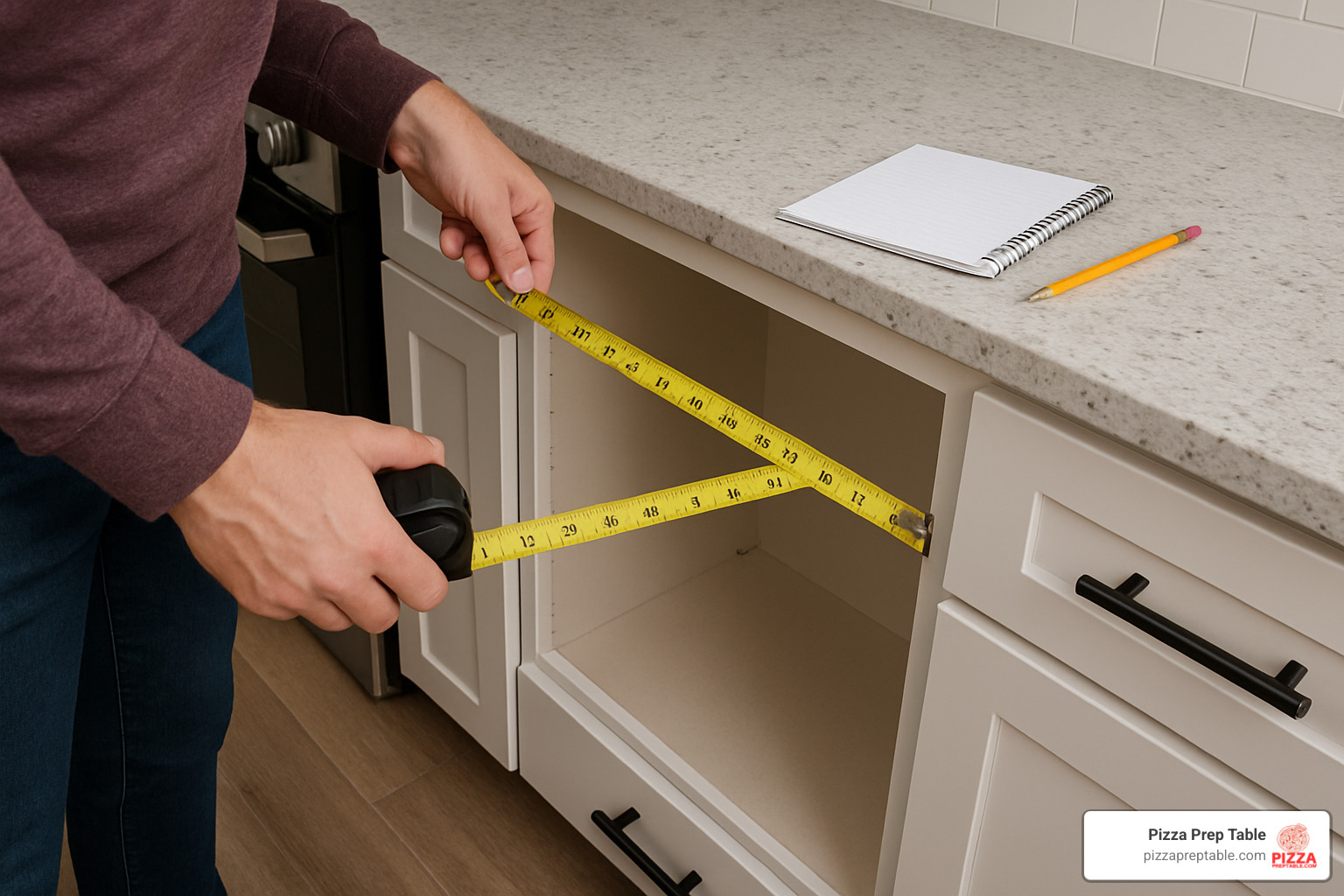 measuring kitchen space for undercounter freezer - under counter freezer capacity