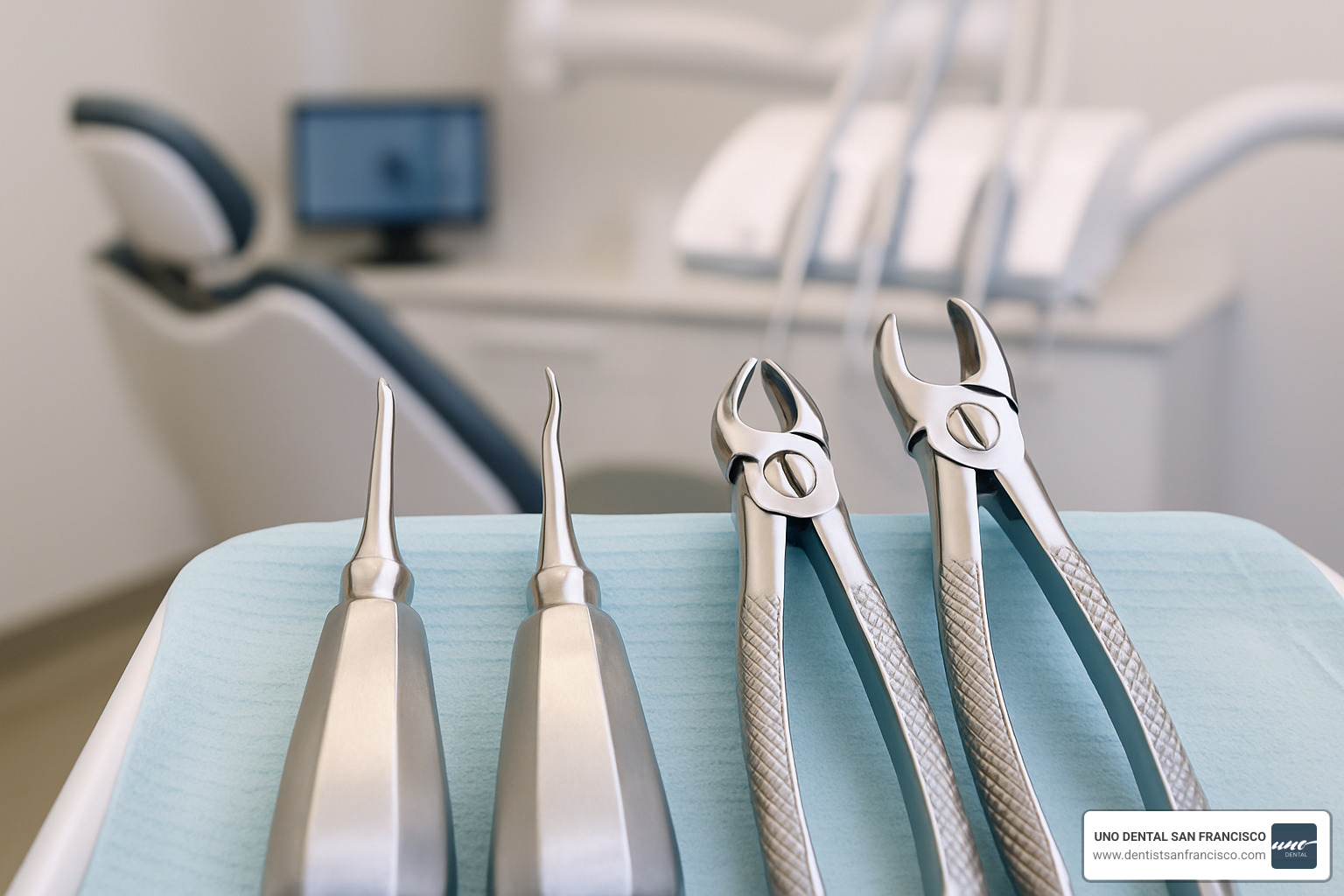 dental extraction tools including elevators and forceps used for atraumatic tooth removal - can i get a tooth extraction the same day