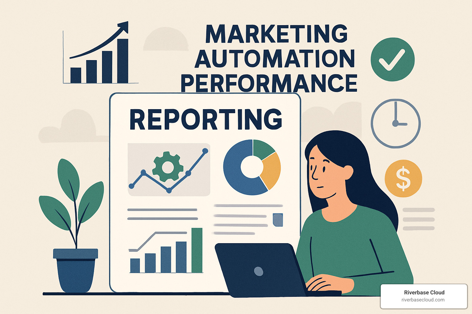workflow builder interface showing data connections, ETL processes, and dashboard configuration - reporting marketing automation performance