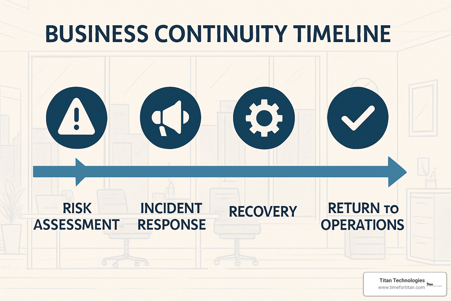 business continuity timeline - network security monitoring nj