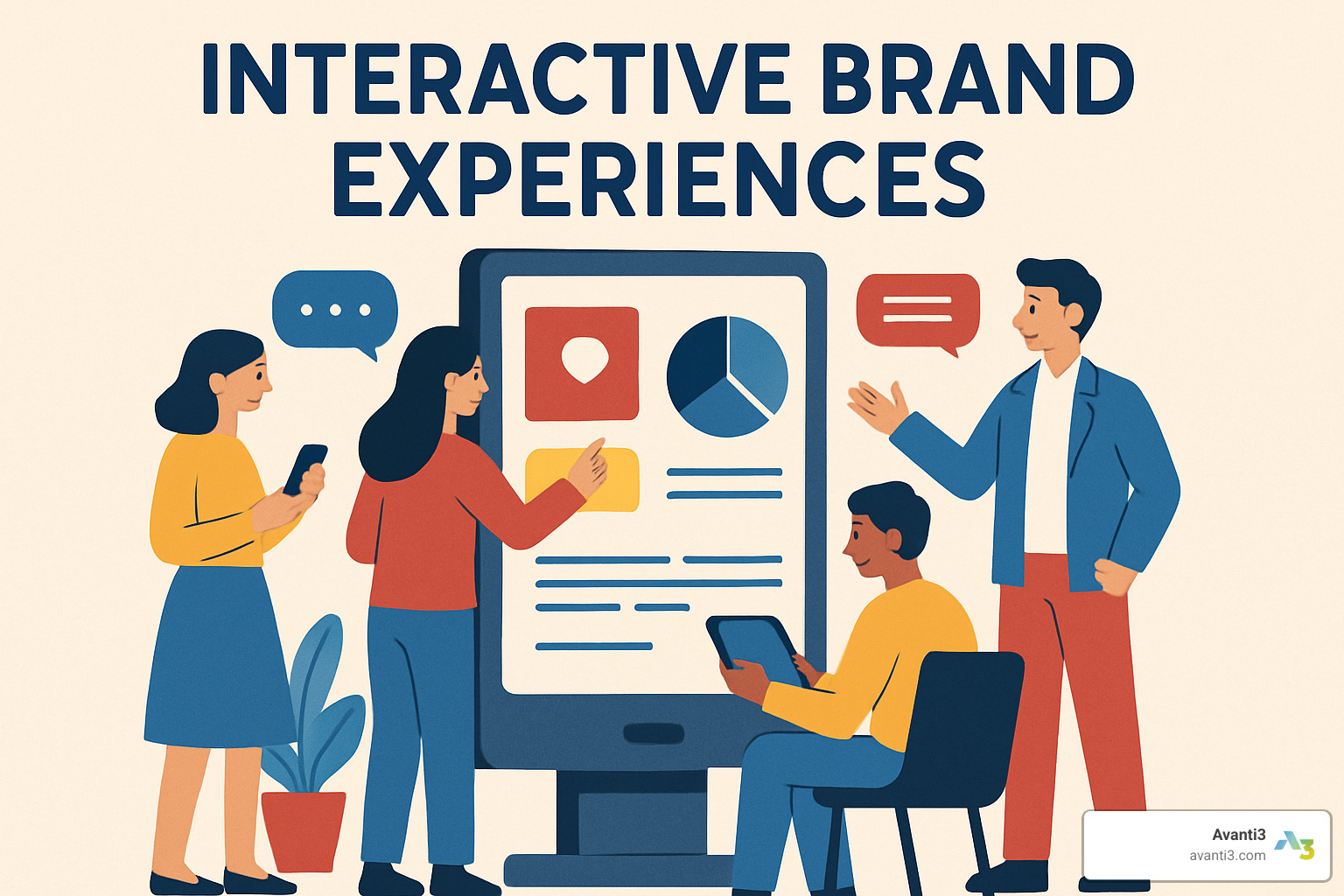 Ambient computing scenario showing seamless integration of AR interfaces into everyday environments - Interactive brand experiences