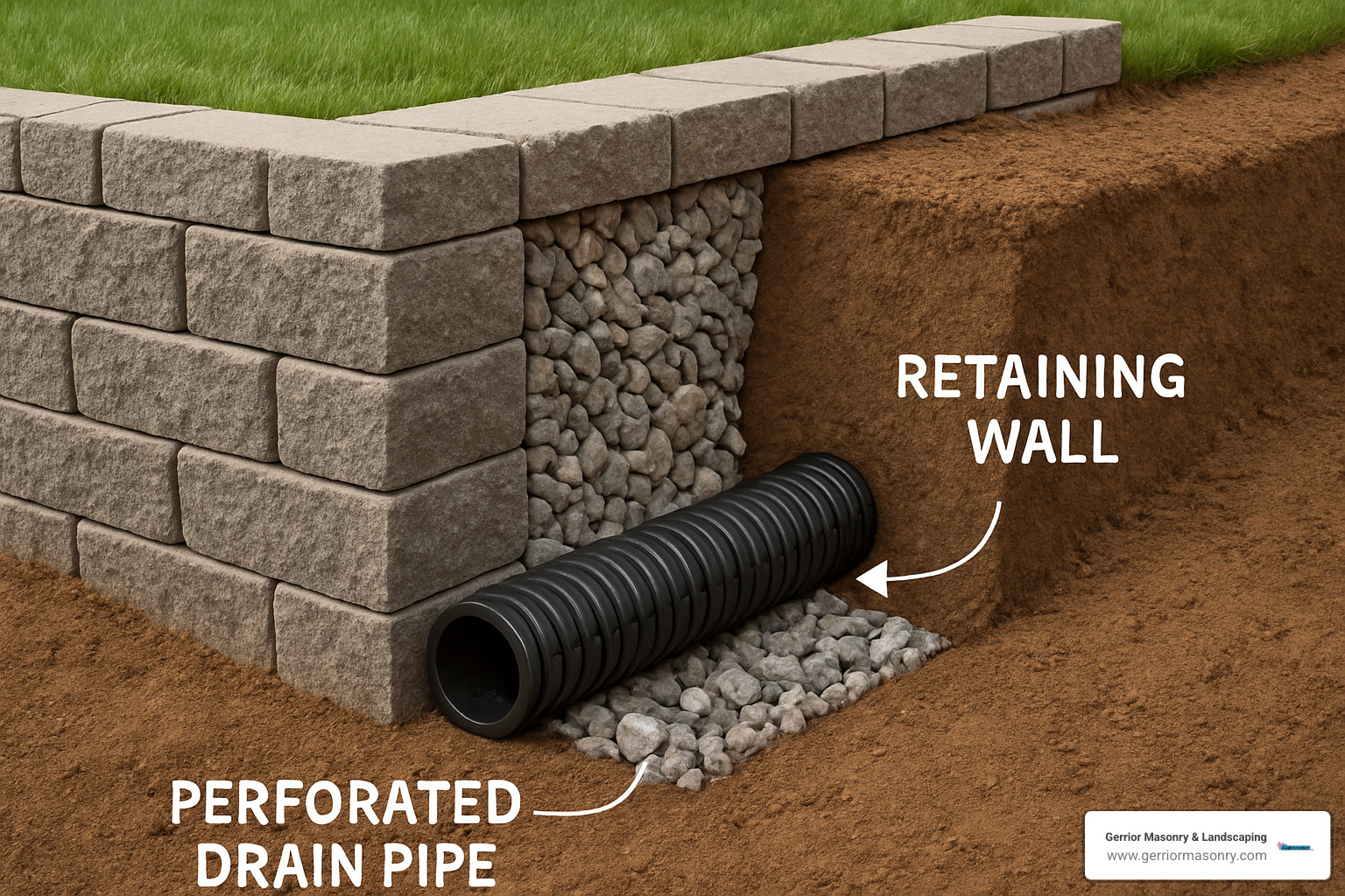 Perforated Drain Pipe Retaining Wall 7 Powerful Reasons 2025