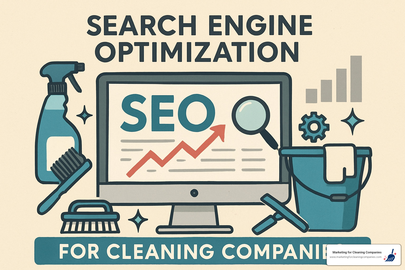 Sample SEO dashboard showing key metrics for cleaning companies - search engine optimization for cleaning companies Sample SEO dashboard showing key metrics for cleaning companies - search engine optimization for cleaning companies