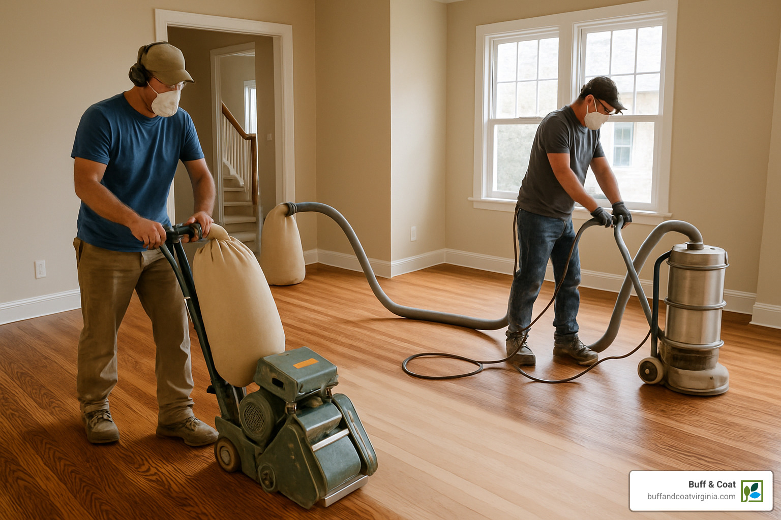 Professional refinishing equipment showing dust containment systems and advanced sanding technology used in Richmond homes - wood floor refinishing richmond Professional refinishing equipment showing dust containment systems and advanced sanding technology used in Richmond homes - wood floor refinishing richmond