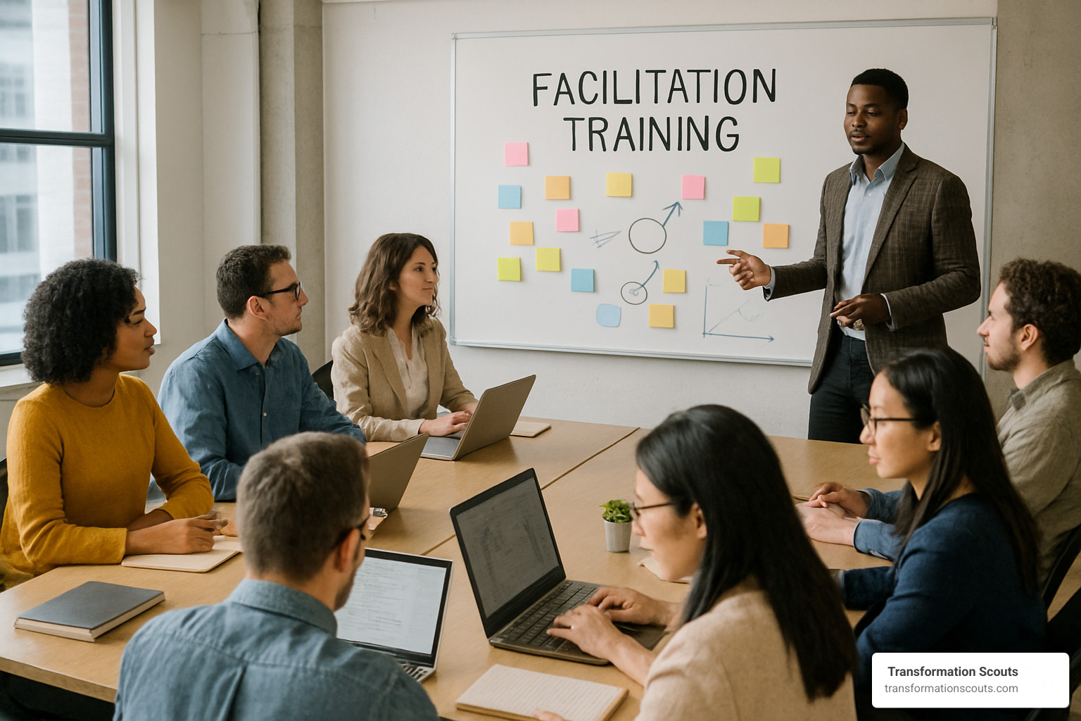 facilitation training workshop in progress - Creative strategic solutions