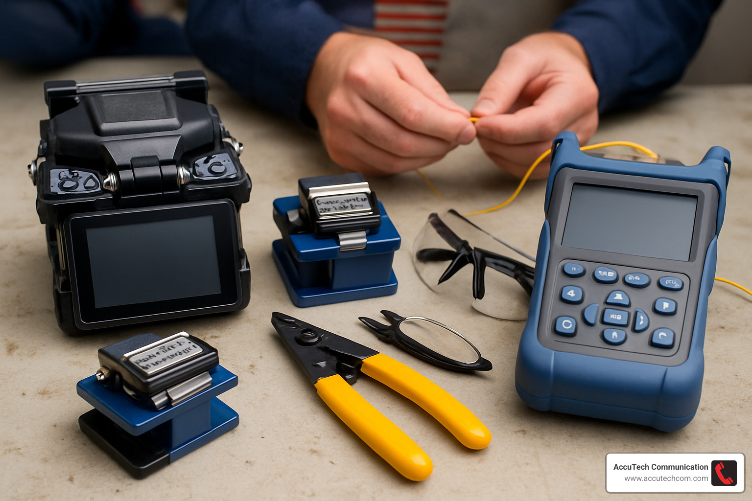 fiber optic installation tools - fiber optics installer