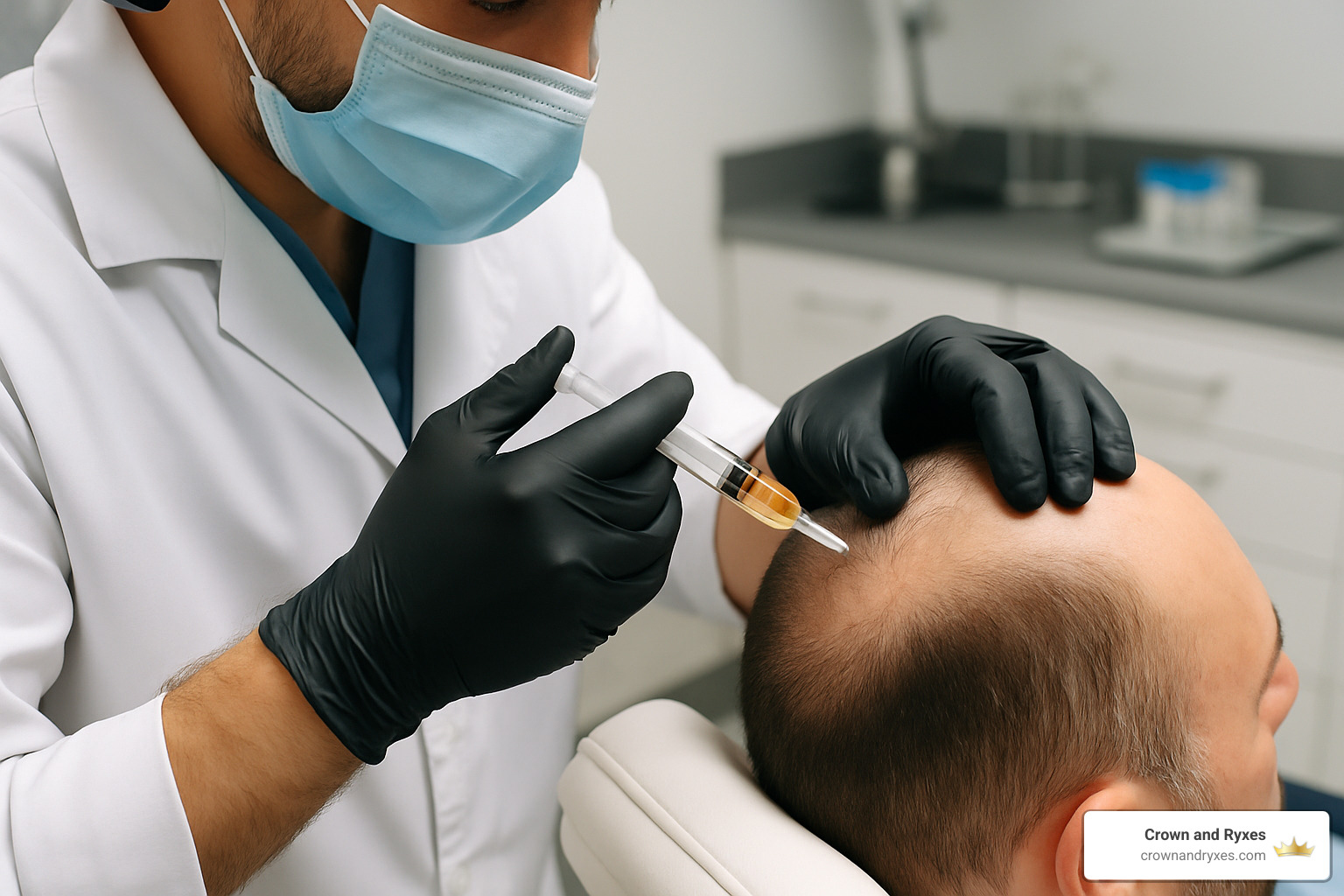 PRP injection for hair restoration - body hair transplant cost
