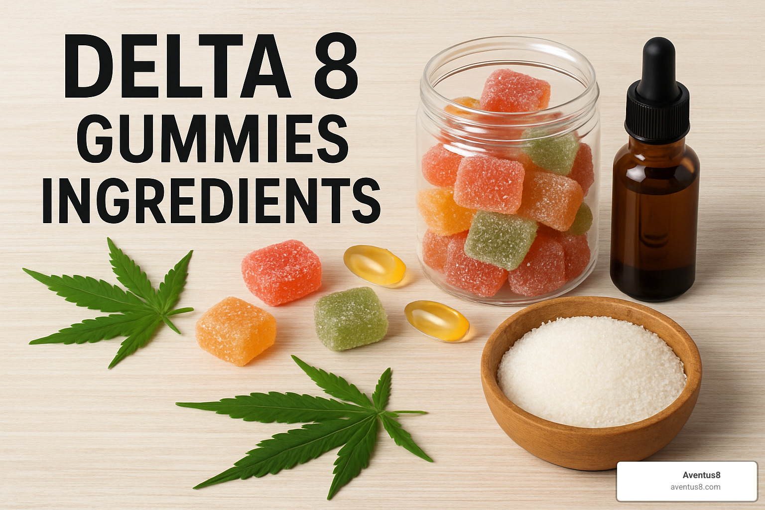 Proper pantry storage setup for gummies - Delta 8 gummies ingredients