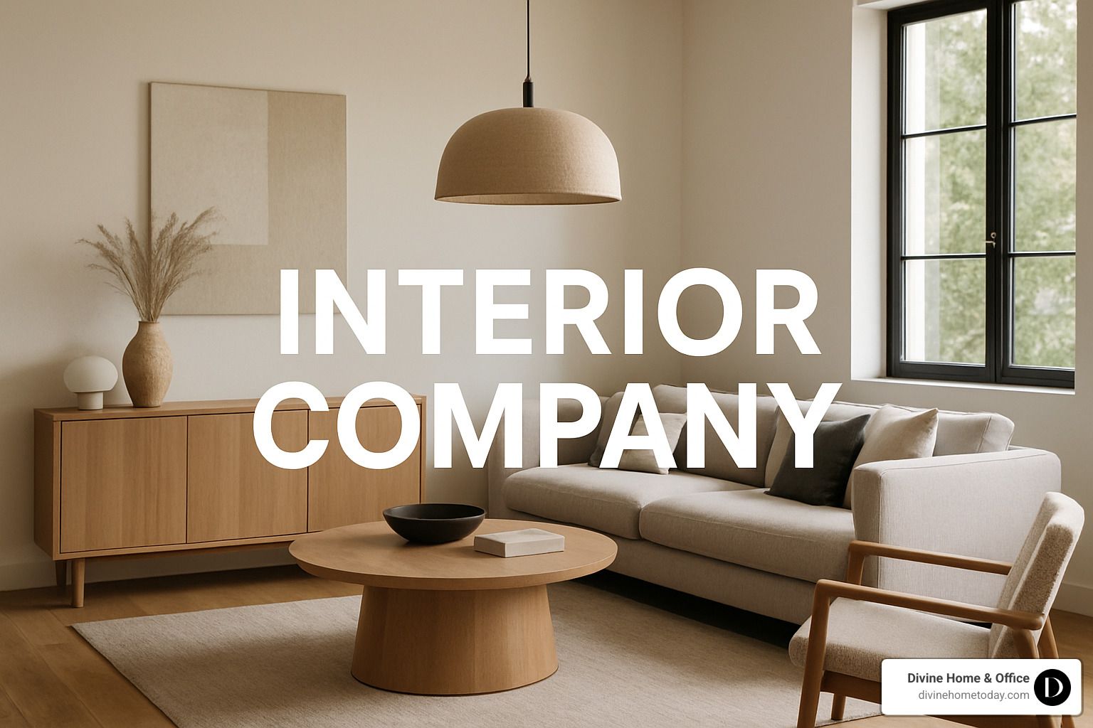 Smart home control system integrated into modern interior design - interior company