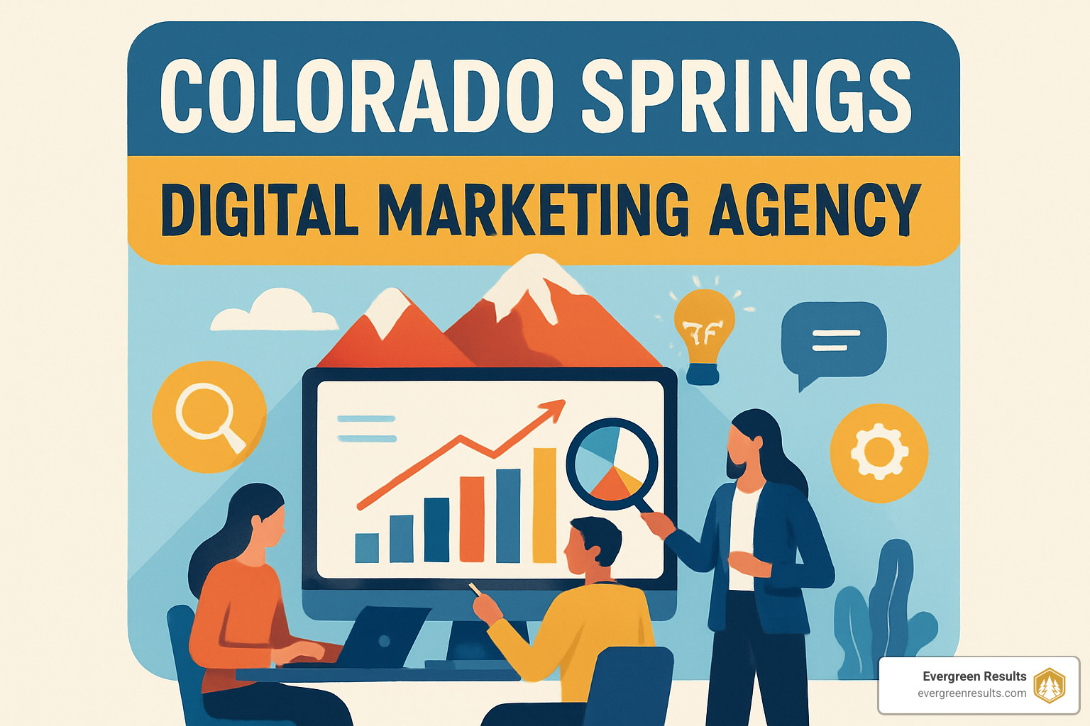 Local Colorado Springs business storefront appearing prominently in mobile search results with high star ratings and complete business information - colorado springs digital marketing agency