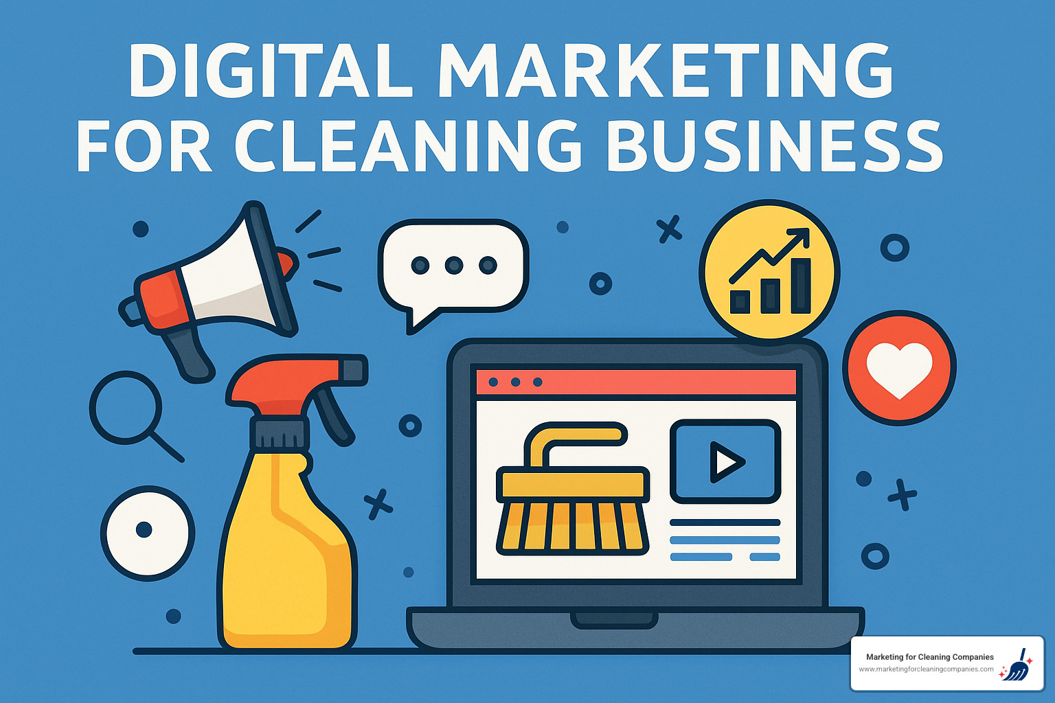 optimized Google Business Profile dashboard showing complete information, photos, and customer reviews - digital marketing for cleaning business