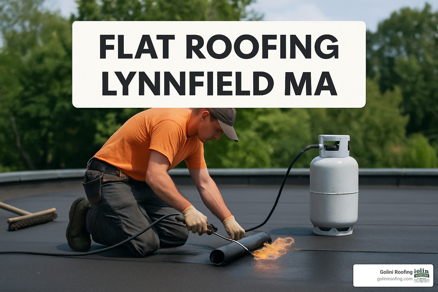 cross section of flat roof versus pitched roof - flat roofing lynnfield ma