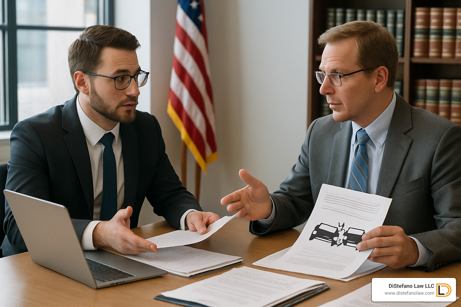 Attorney negotiating with insurance company - Fort Lauderdale car accident