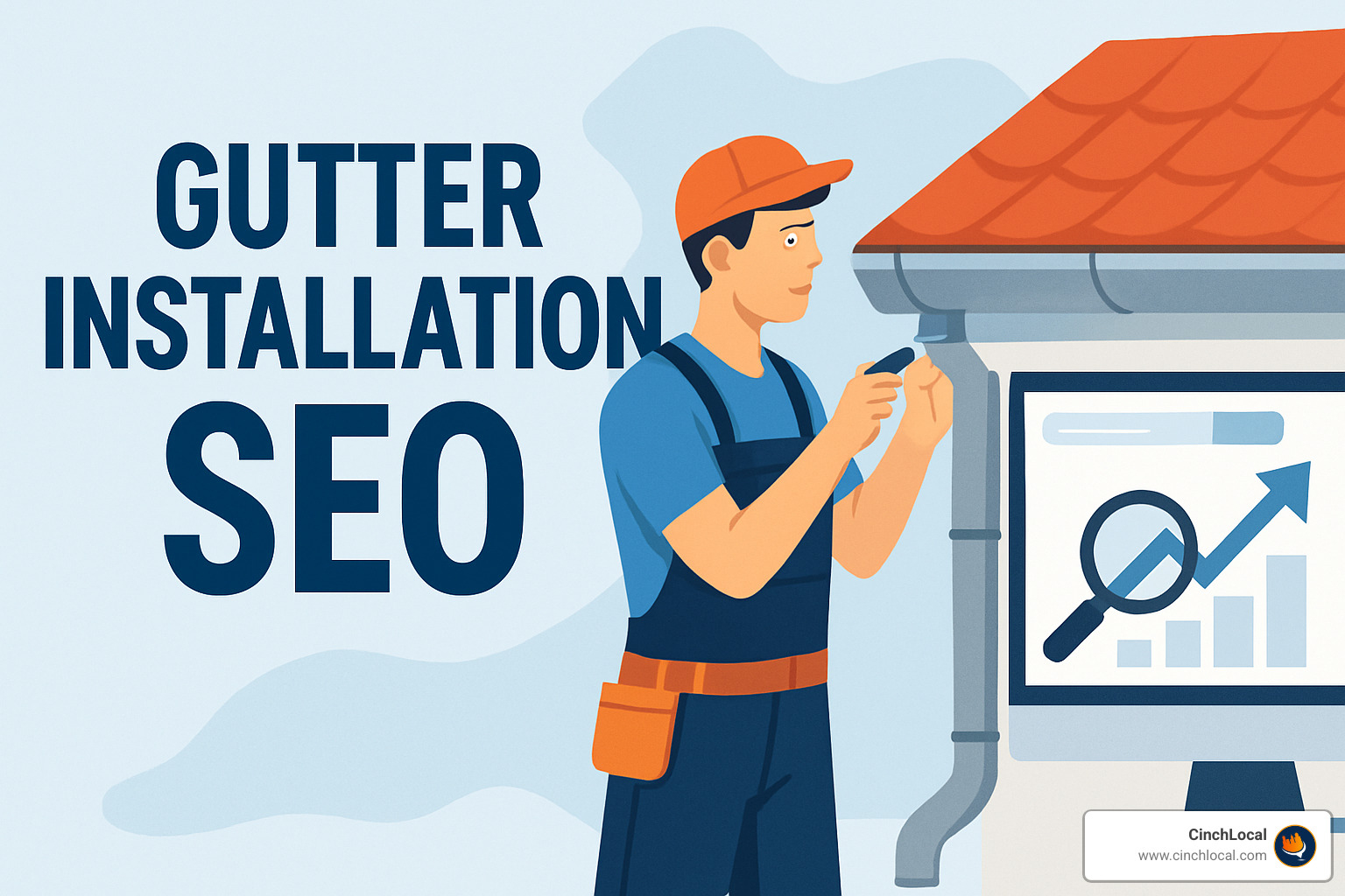 SEO tools dashboard showing keyword research for gutter installation - gutter installation seo