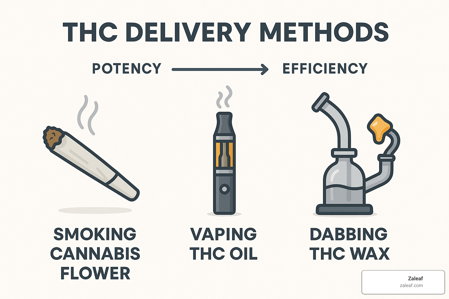 comparison of THC delivery methods - can you put thc wax in a vape pen