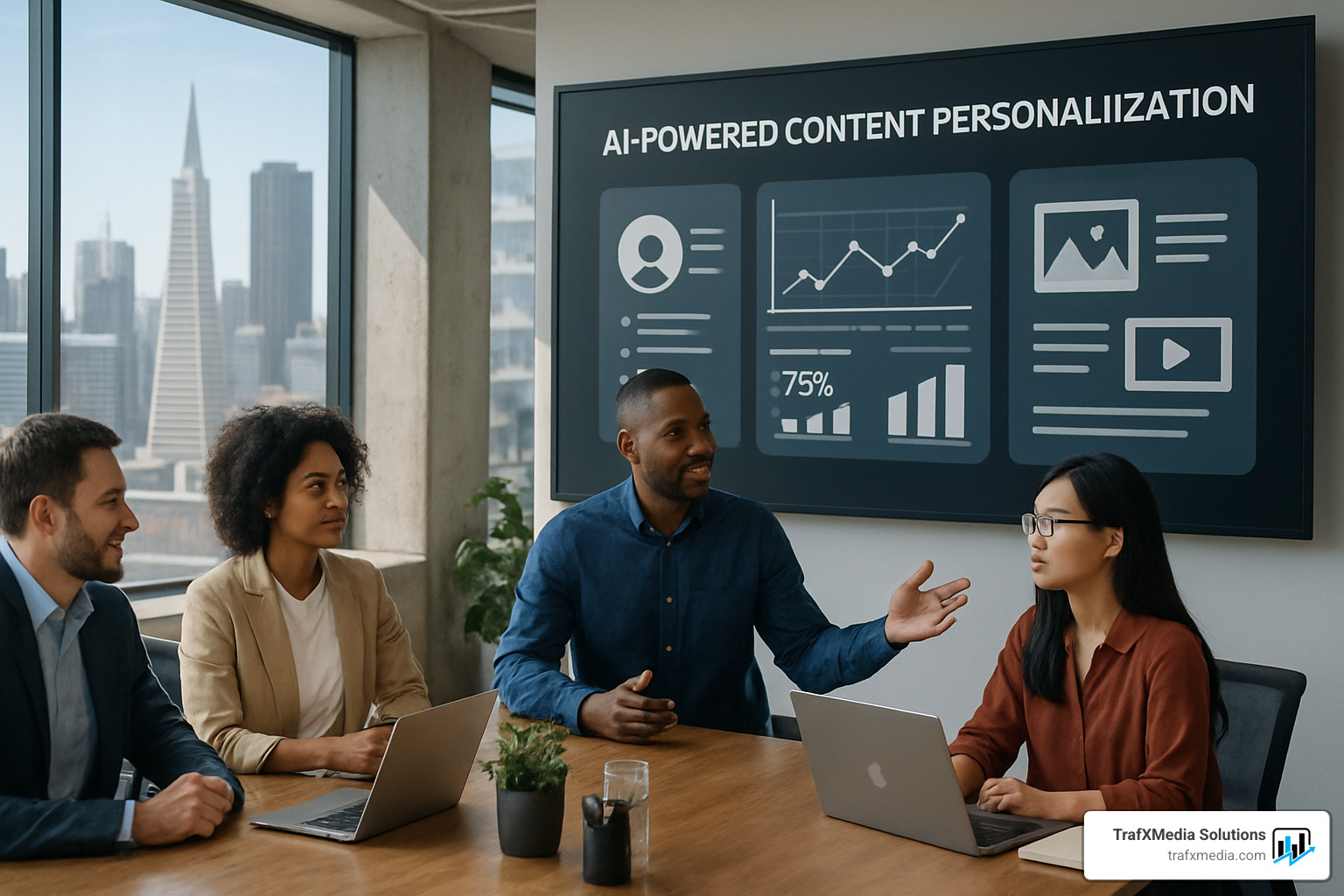 AI-powered content personalization technology - content marketing san francisco