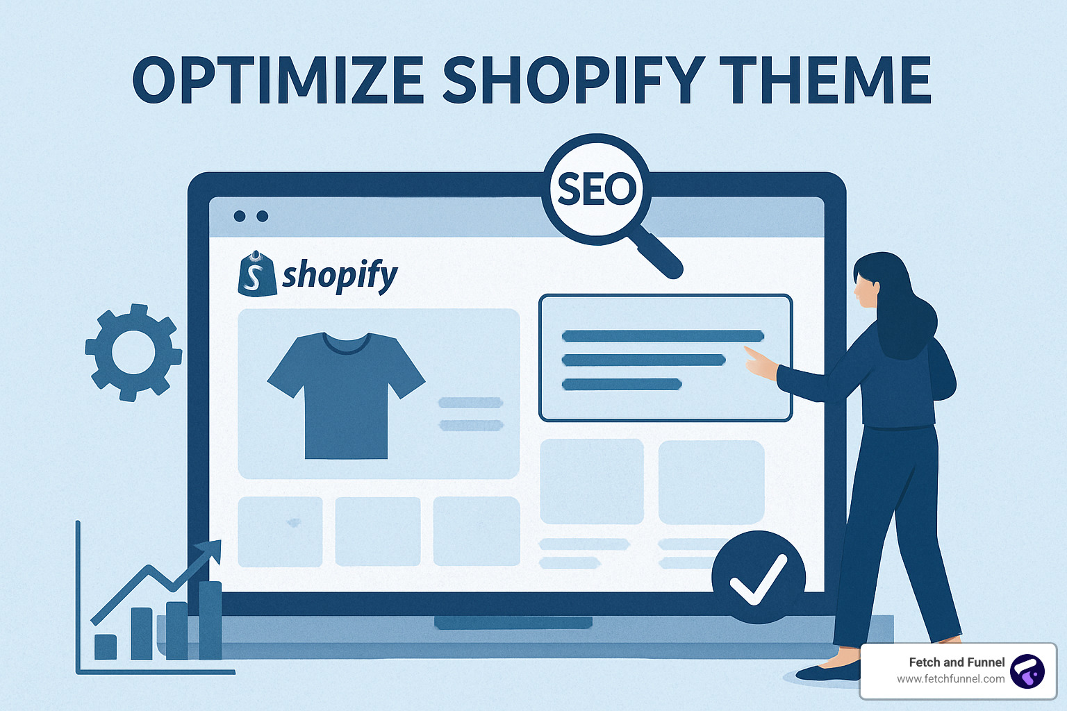 optimization process showing before and after states of a shopify store - optimize shopify theme