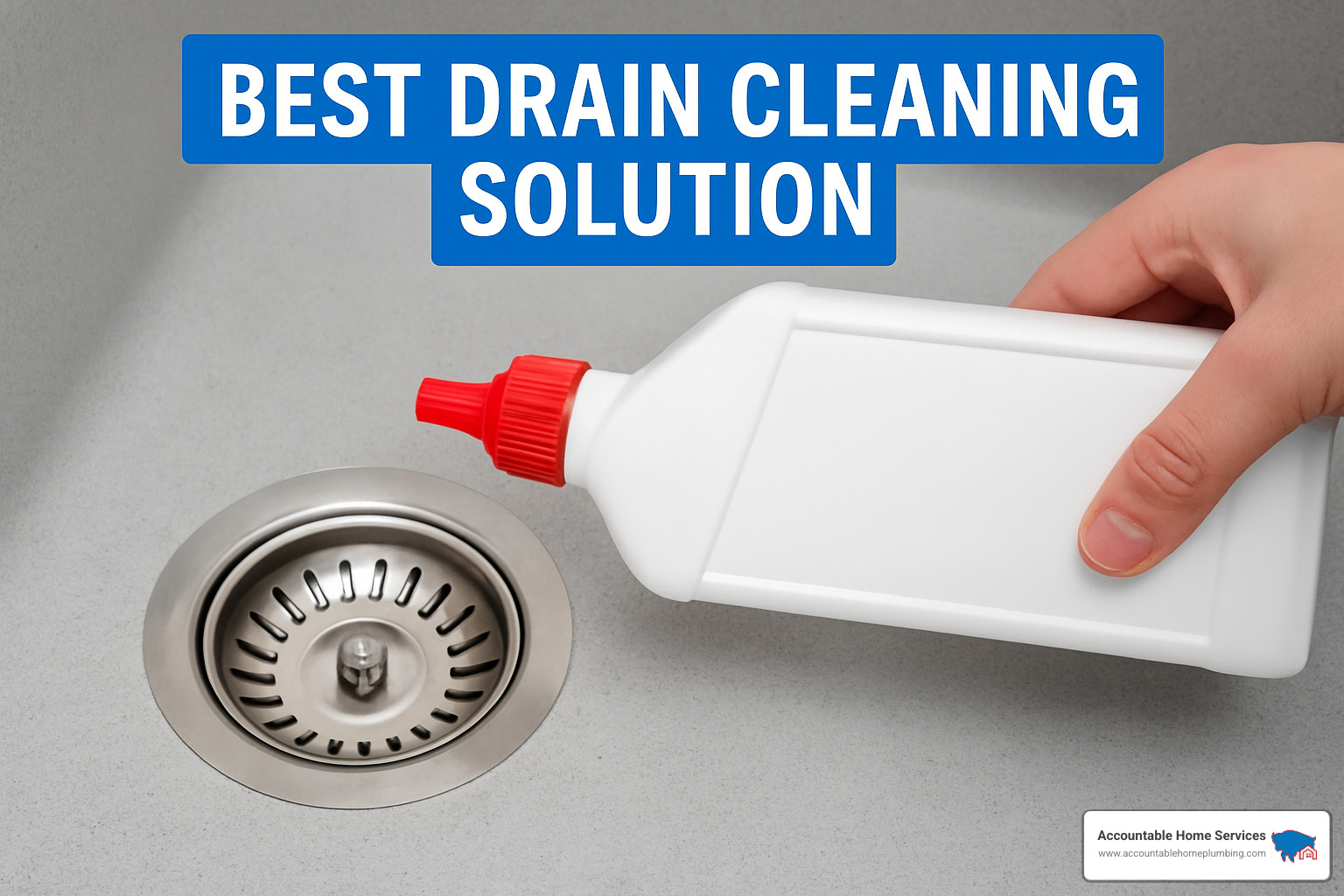 drain cleaning products side by side - best drain cleaning solution